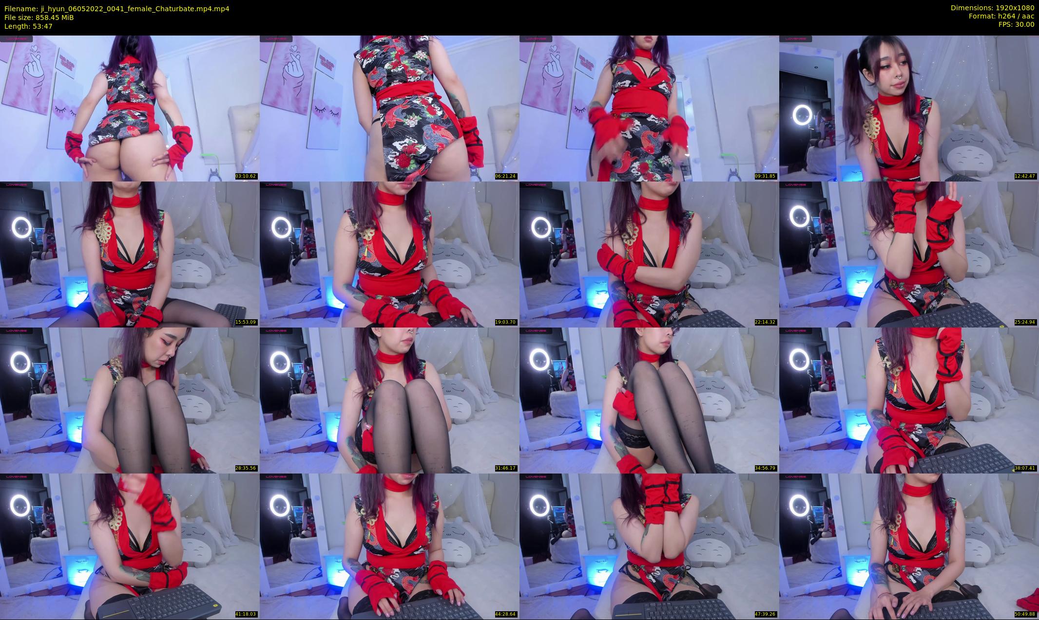 ji_hyun — 54 minute Chaturbate female cam show recording, 1080p, May 6, 2022
