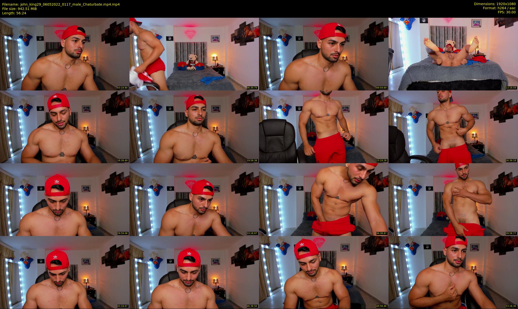 john_king29 — 57 minute Chaturbate male cam show recording, 1080p, May 6, 2022