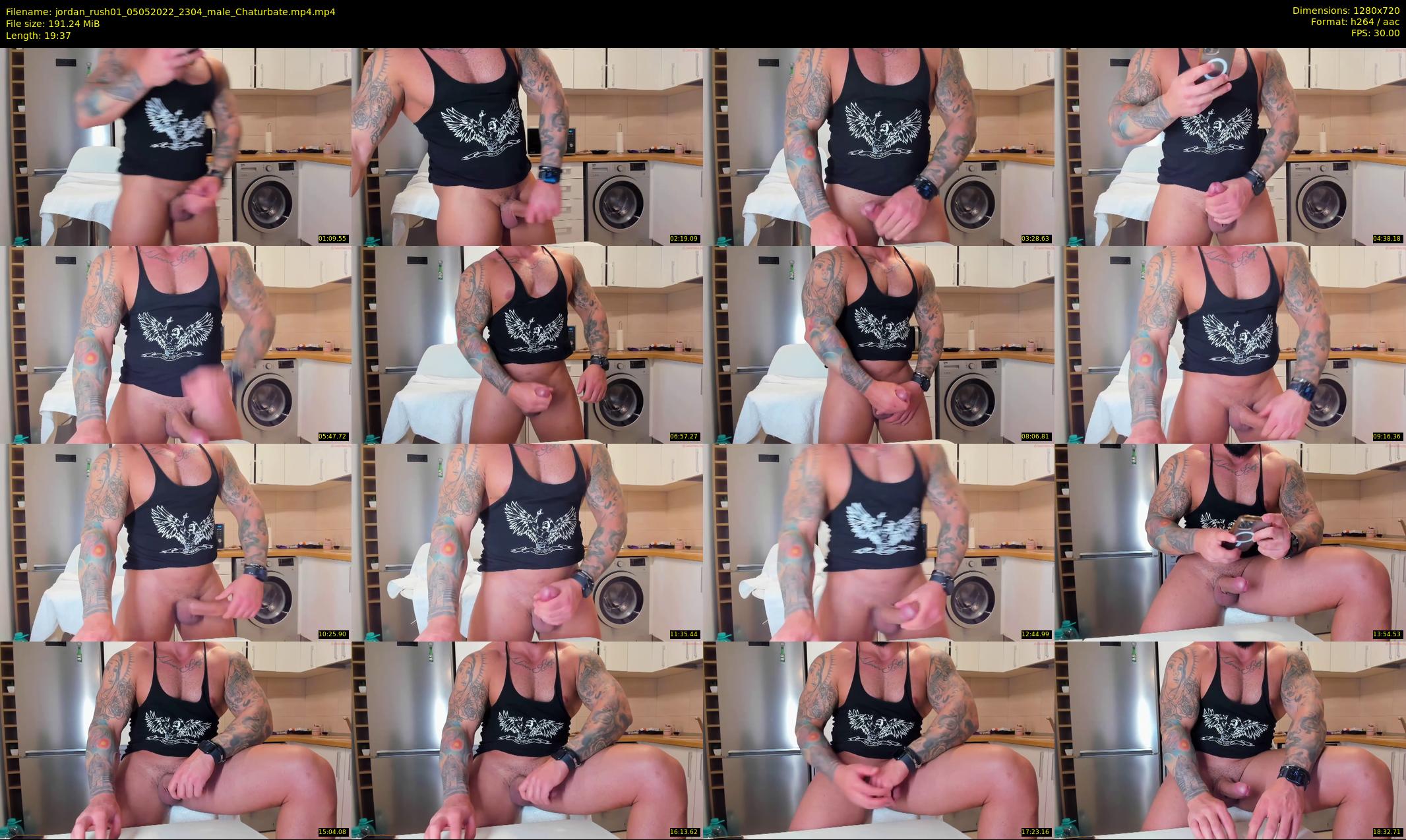 jordan_rush01 — 20 minute Chaturbate male cam show recording, 720p, May 5, 2022