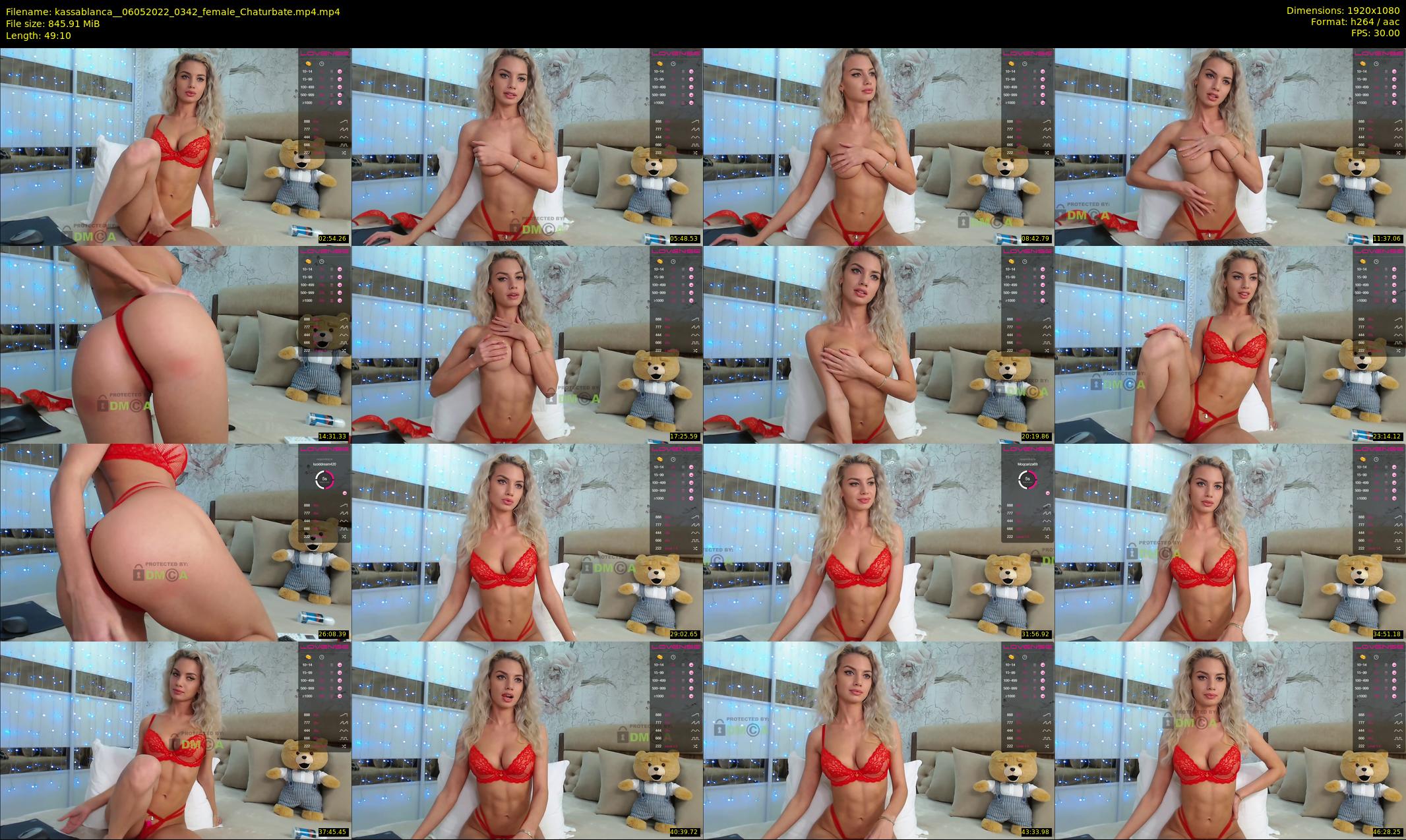 kassablanca_ — 50 minute Chaturbate female cam show recording, 1080p, May 6, 2022
