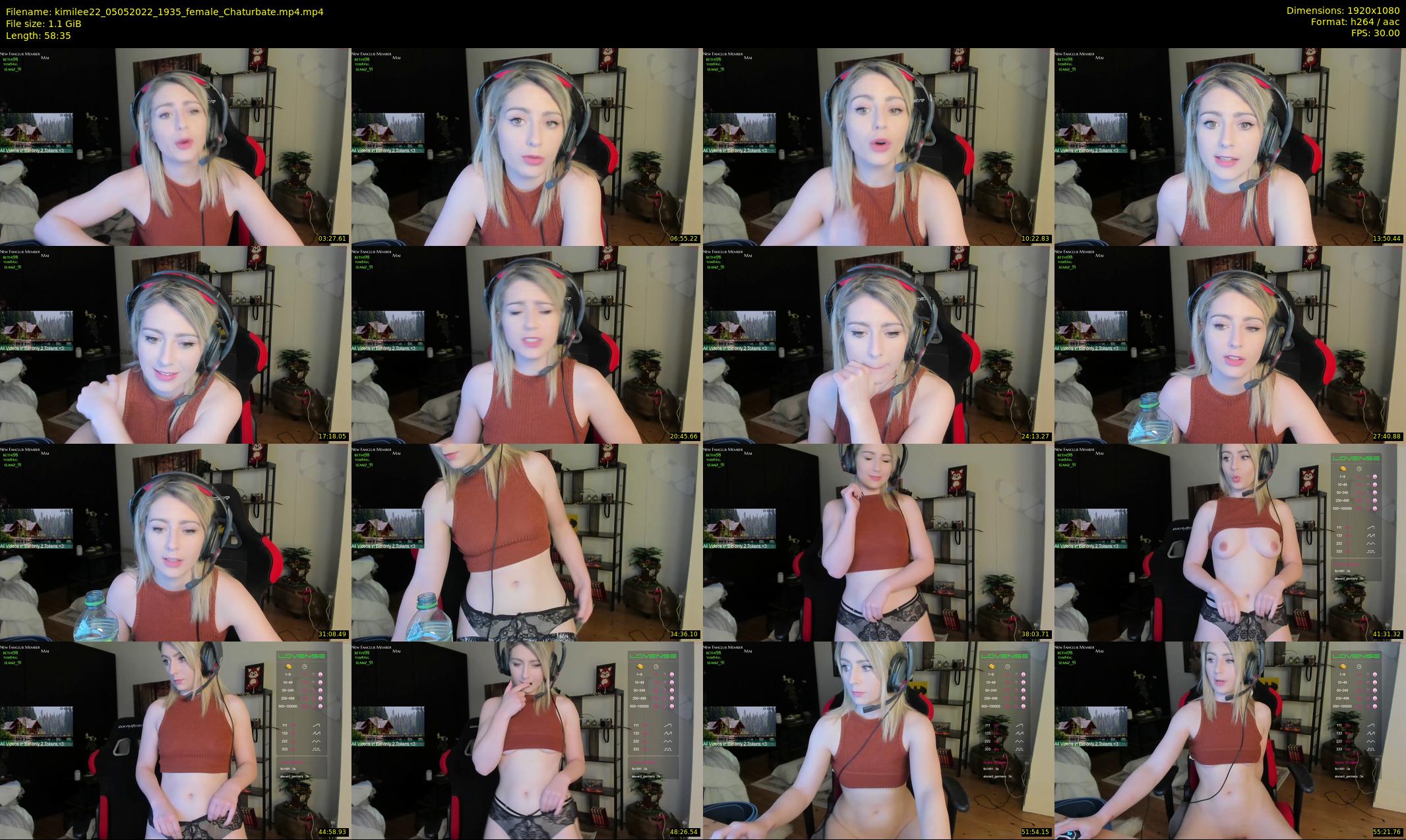 kimilee22 — 59 minute Chaturbate female cam show recording, 1080p, May 5, 2022