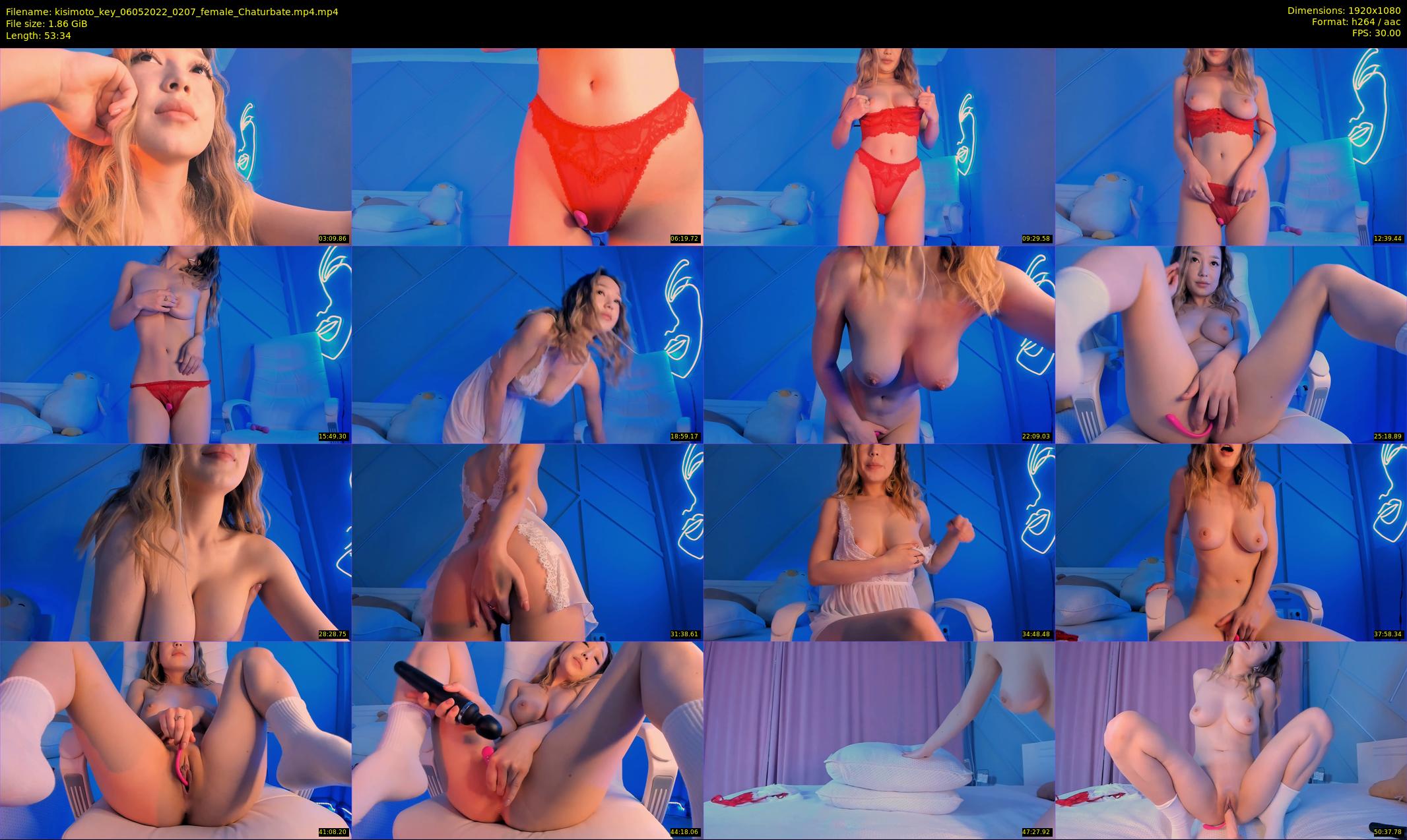 kisimoto_key — 54 minute Chaturbate female cam show recording, 1080p, May 6, 2022