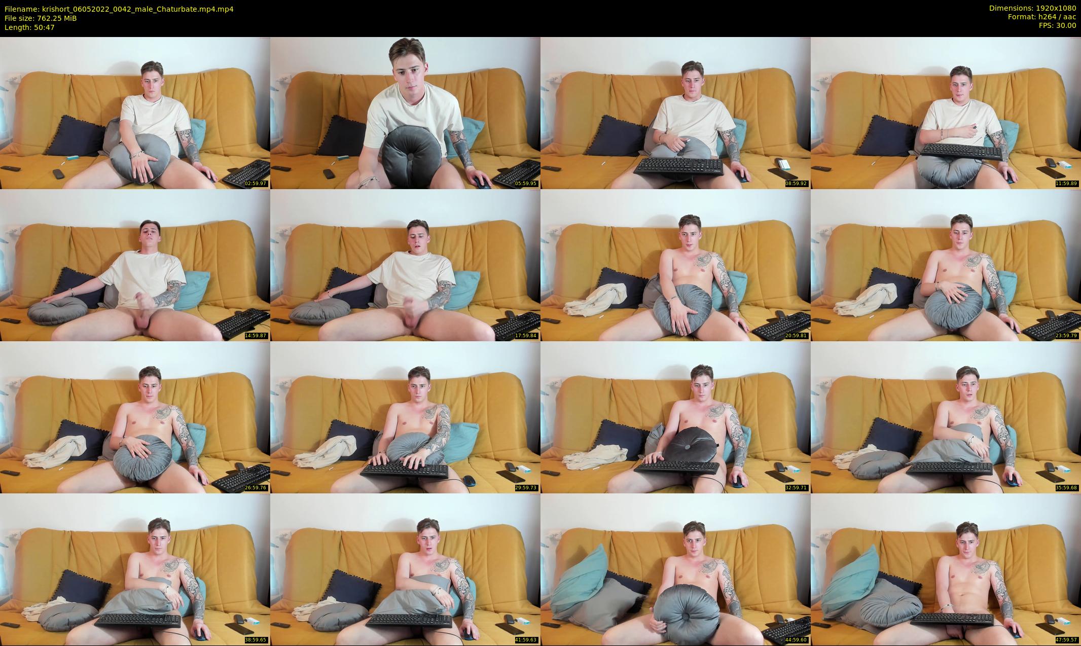 krishort — 51 minute Chaturbate male cam show recording, 1080p, May 6, 2022