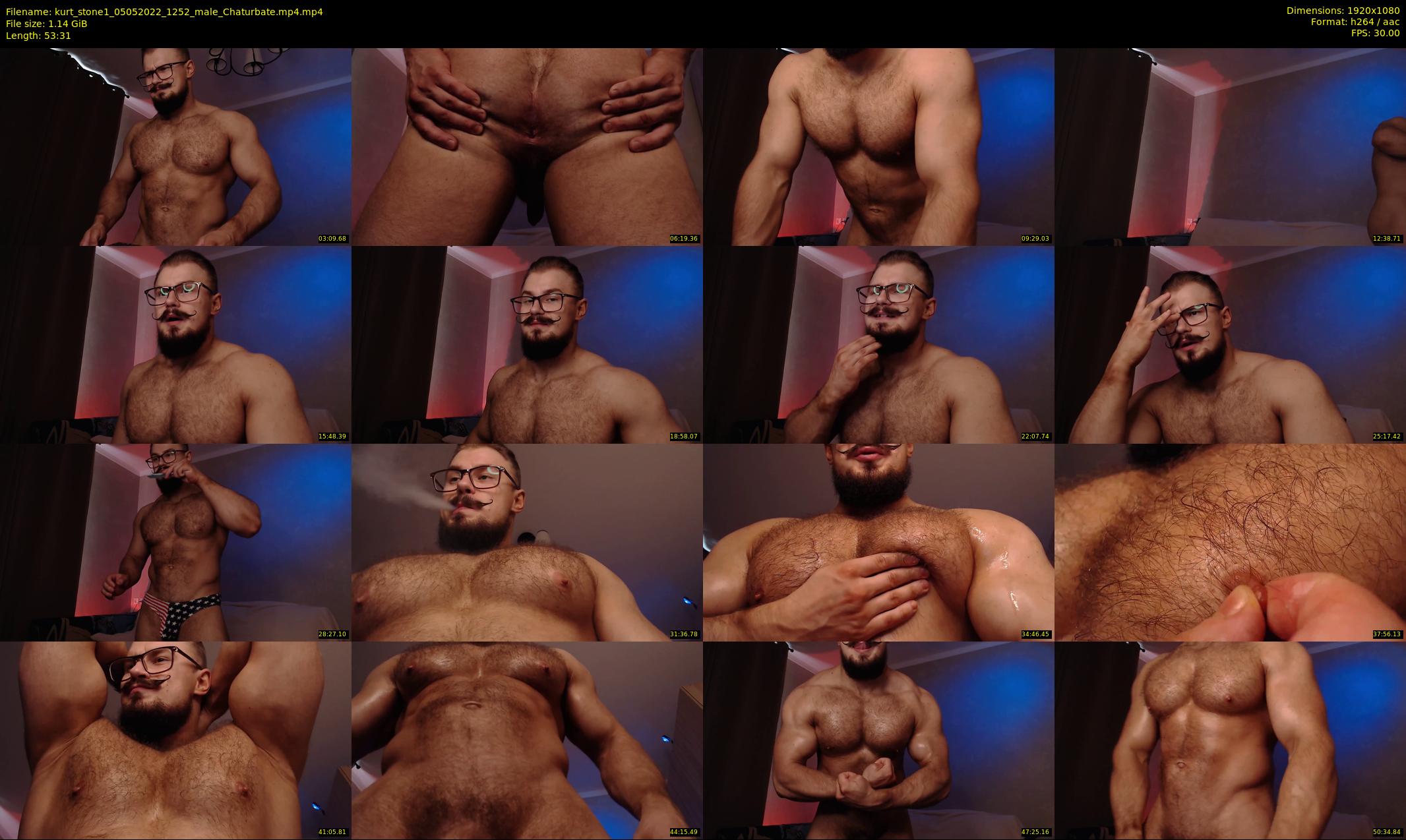 kurt_stone1 — 54 minute Chaturbate male cam show recording, 1080p, May 5, 2022