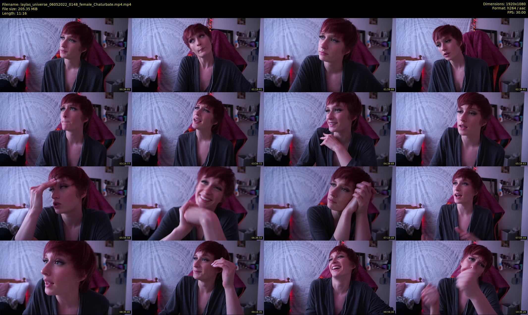 laylas_universe — 12 minute Chaturbate female cam show recording, 1080p, May 6, 2022