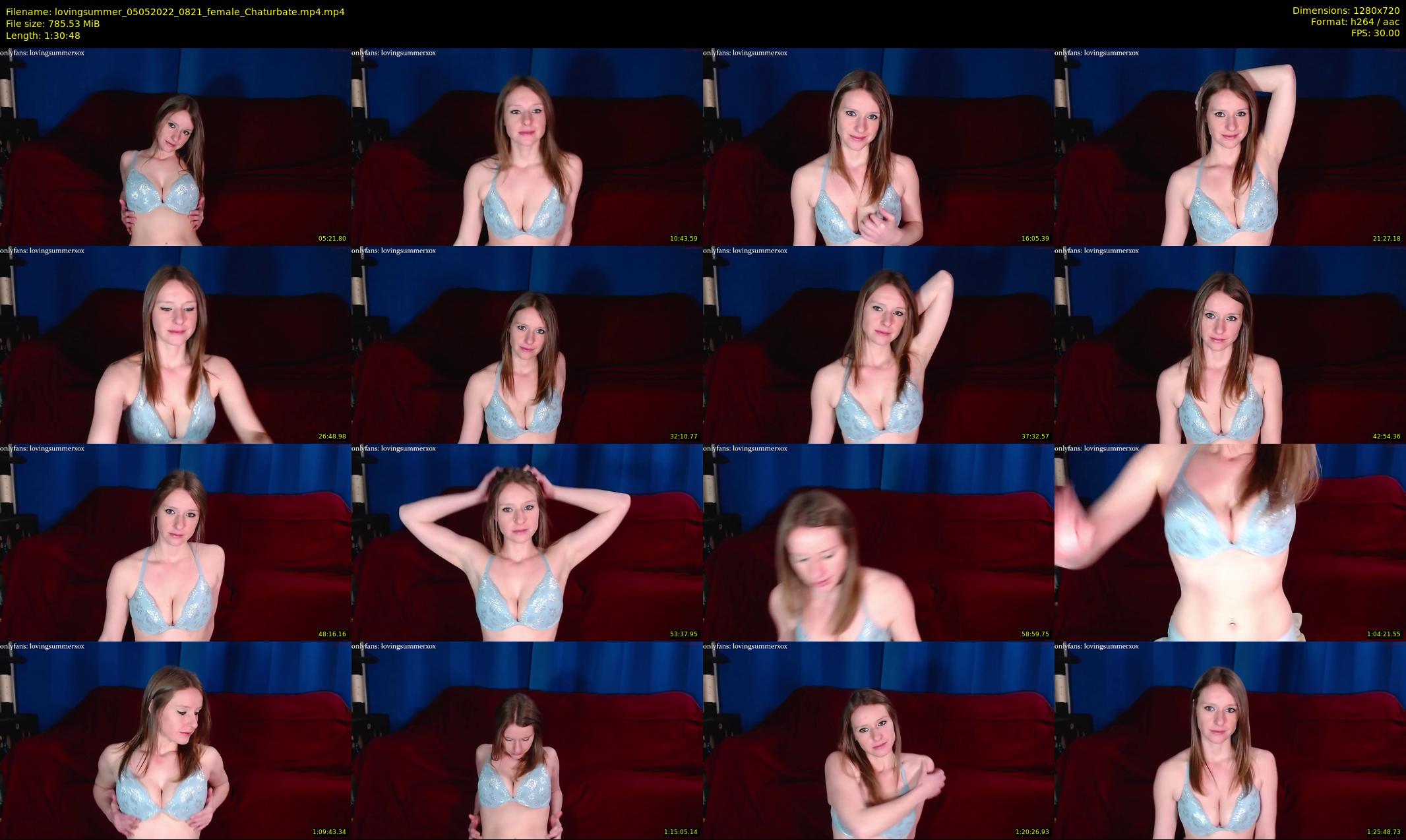 lovingsummer — 91 minute Chaturbate female cam show recording, 720p, May 5, 2022