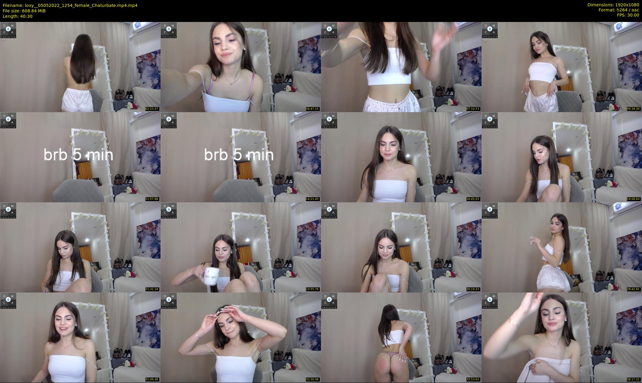 loxy_ — 41 minute Chaturbate female cam show recording, 1080p, May 5, 2022