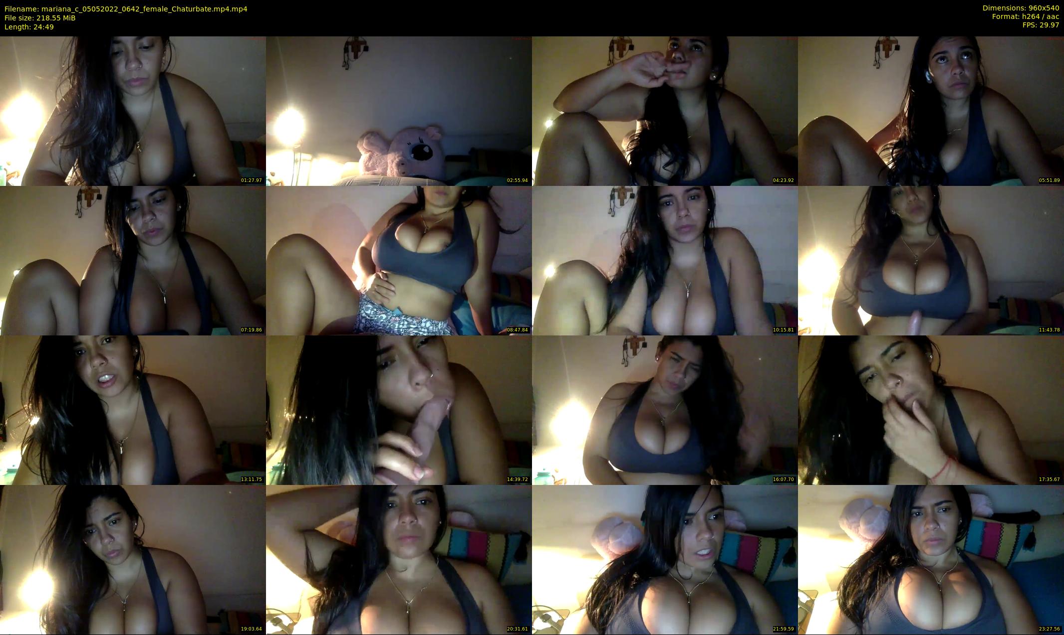 mariana_c — 25 minute Chaturbate female cam show recording, 480p, May 5, 2022