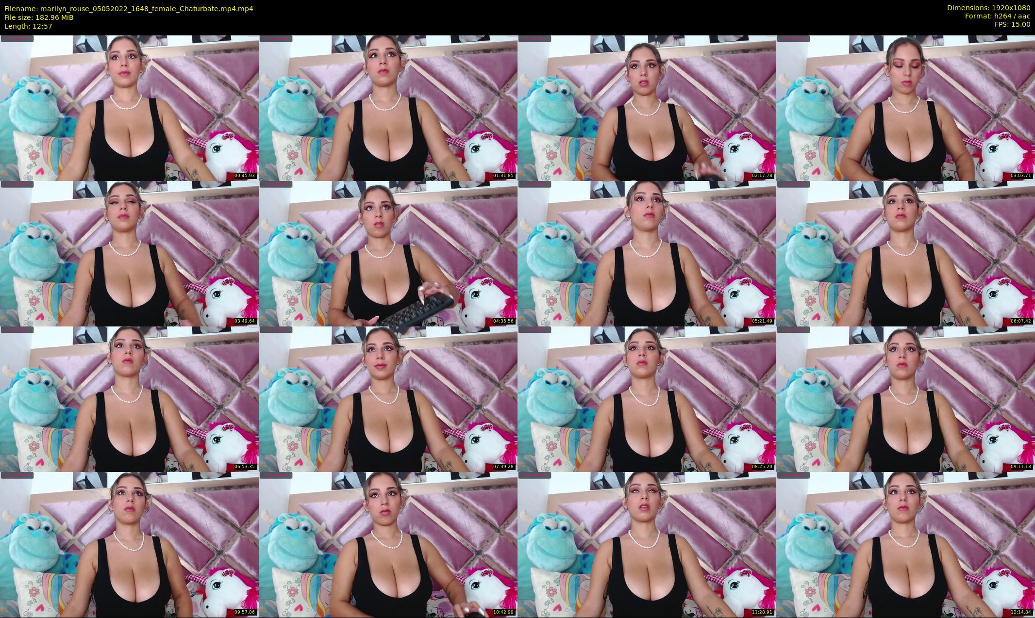 marilyn_rouse — 13 minute Chaturbate female cam show recording, 1080p, May 5, 2022