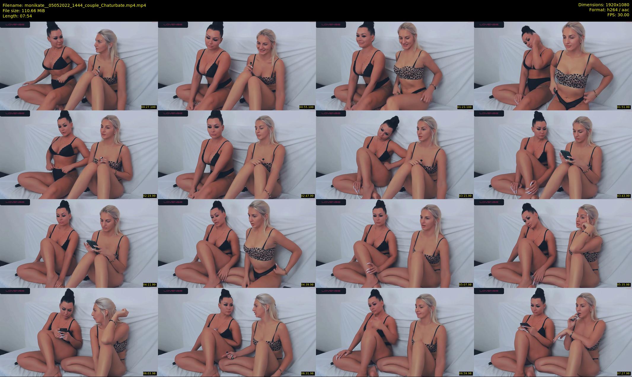monikate_ — 8 minute Chaturbate couple cam show recording, 1080p, May 5, 2022