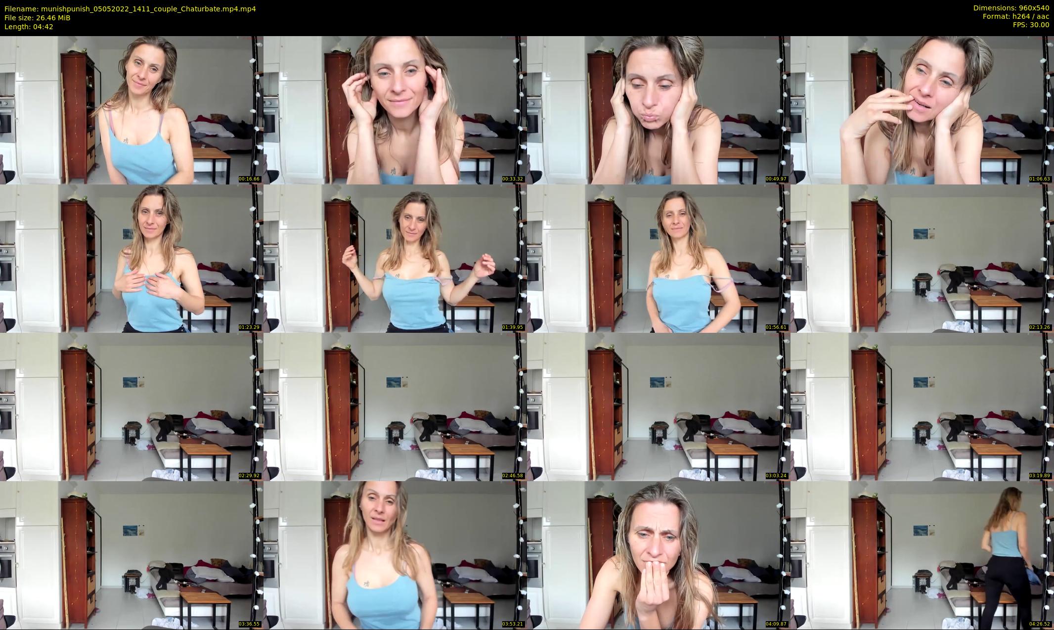 munishpunish — 5 minute Chaturbate couple cam show recording, 480p, May 5, 2022