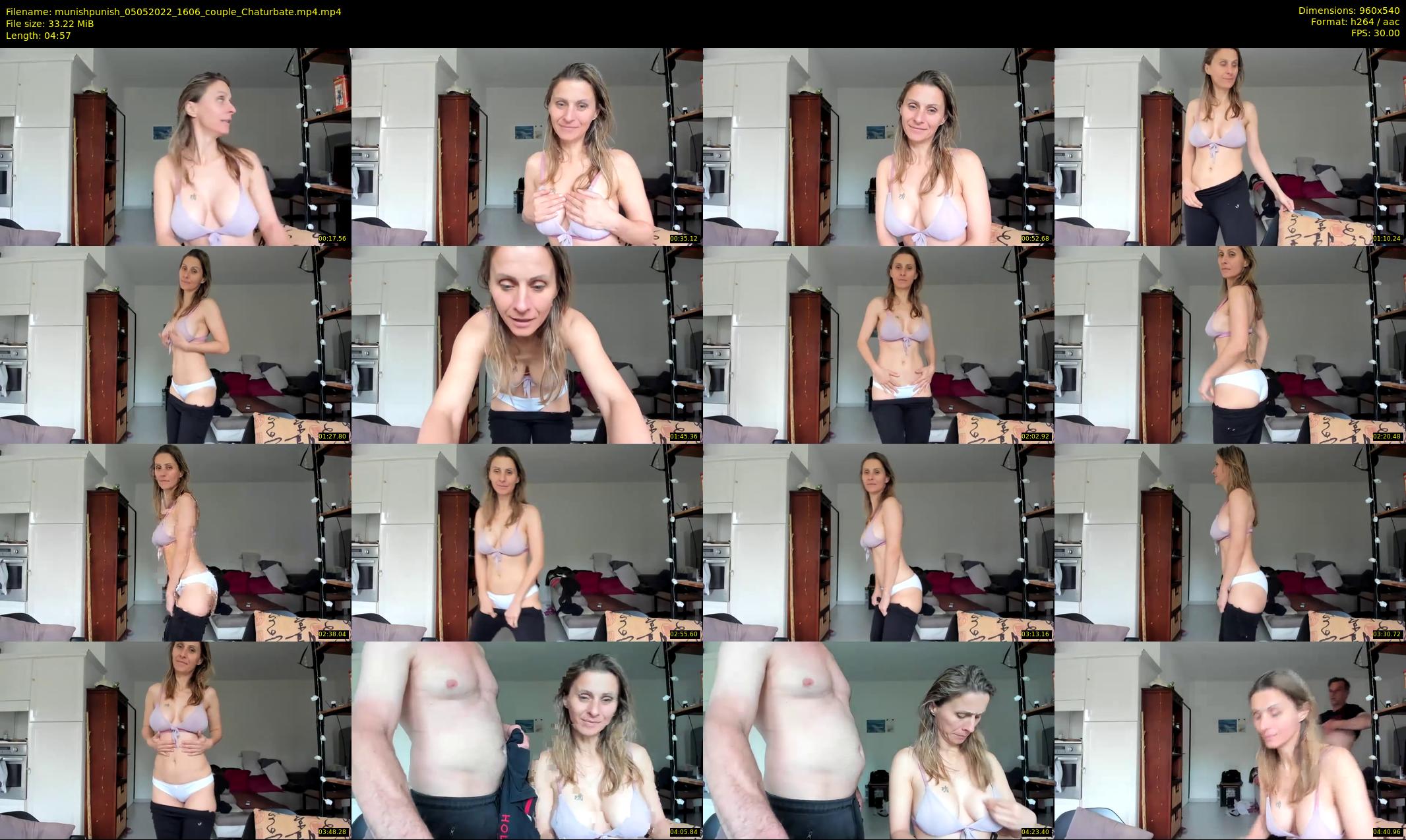 munishpunish — 5 minute Chaturbate couple cam show recording, 480p, May 5, 2022