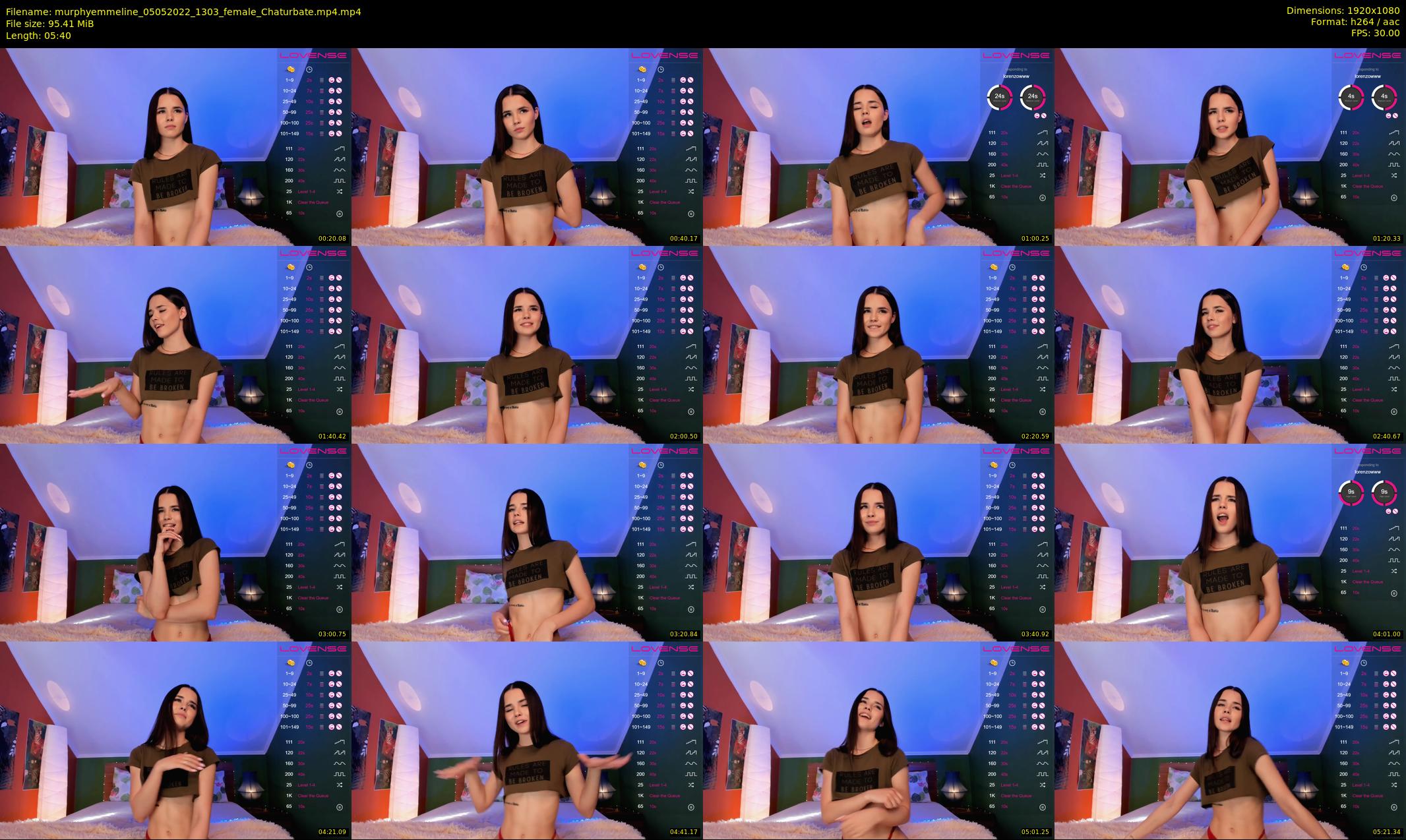murphyemmeline — 6 minute Chaturbate female cam show recording, 1080p, May 5, 2022