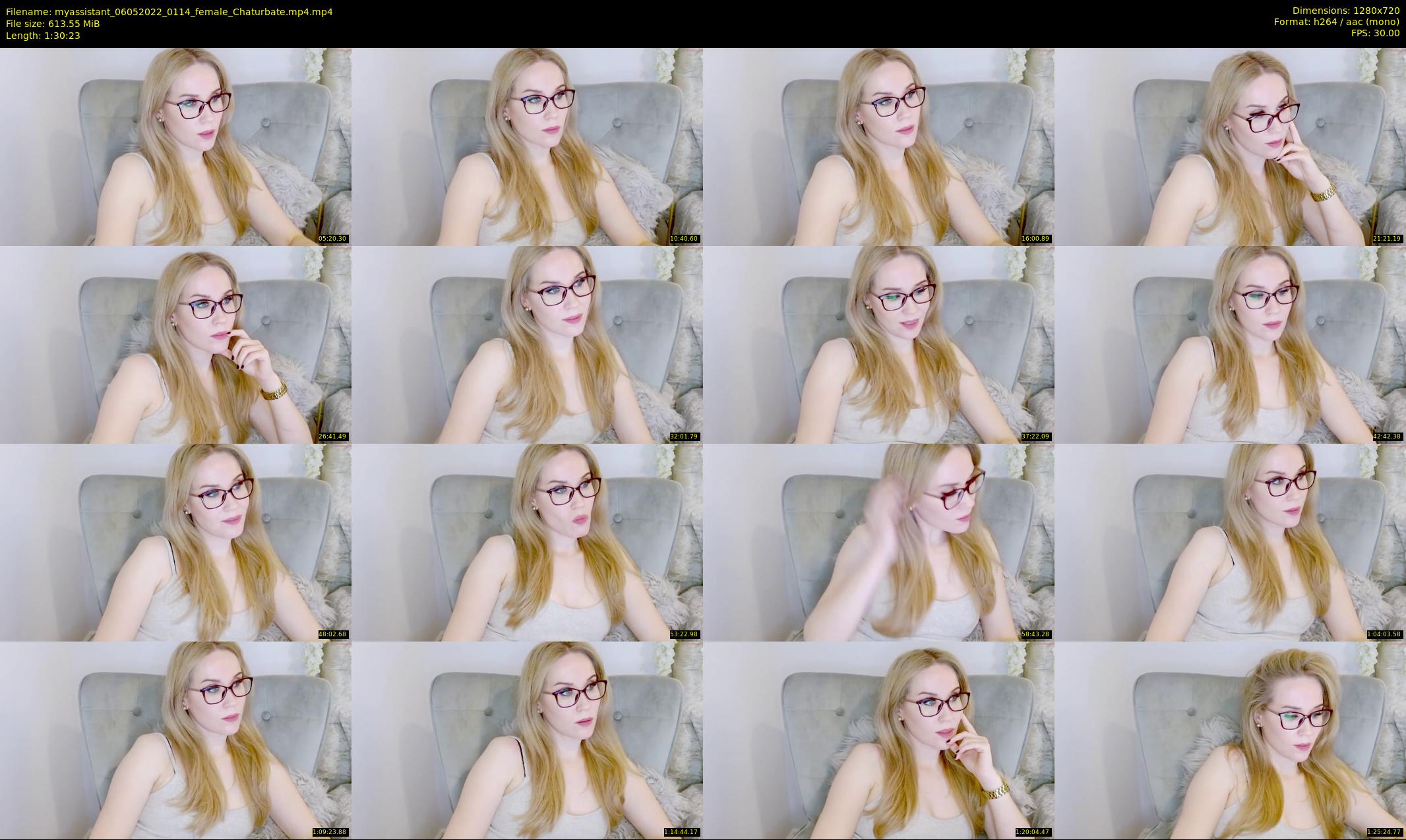 myassistant — 91 minute Chaturbate female cam show recording, 720p, May 6, 2022