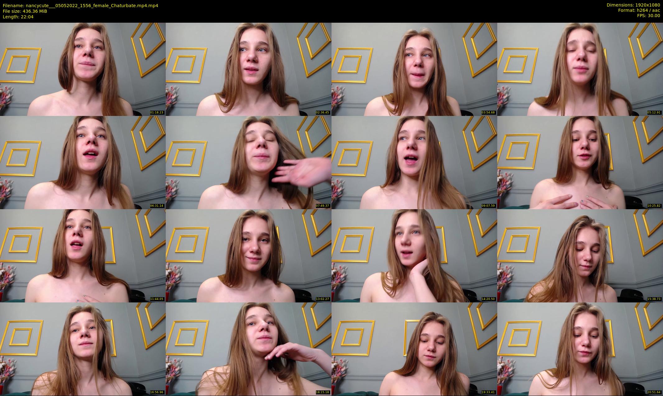 nancycute__ — 23 minute Chaturbate female cam show recording, 1080p, May 5, 2022