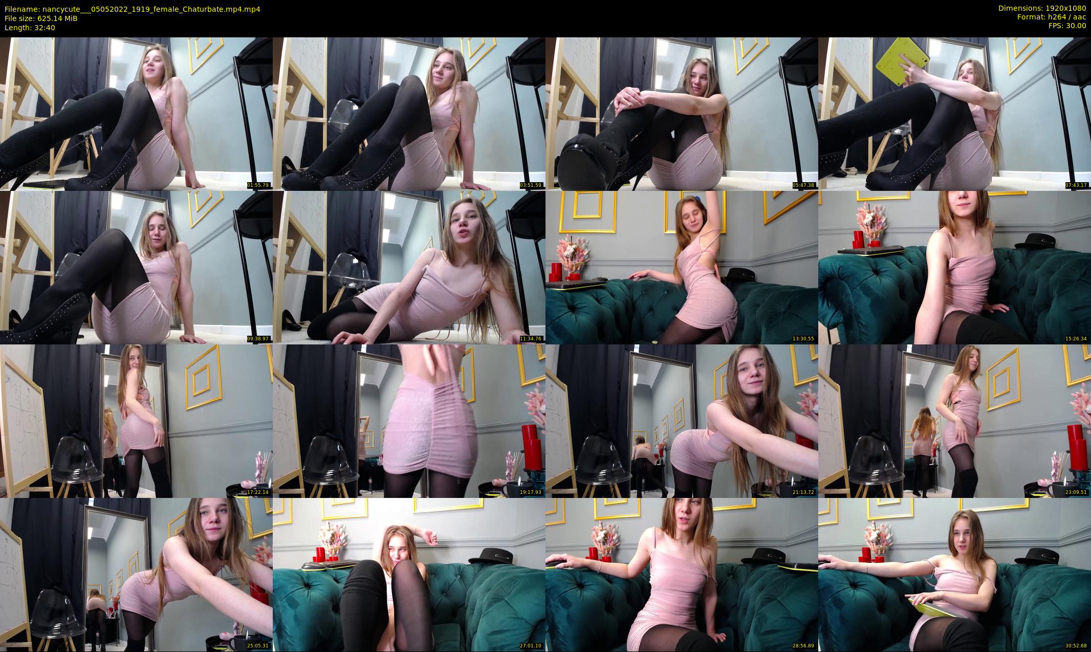 nancycute__ — 33 minute Chaturbate female cam show recording, 1080p, May 5, 2022