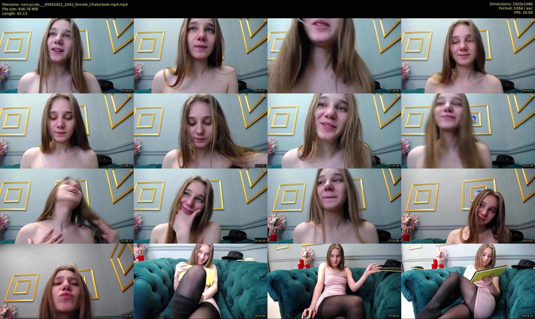 nancycute__ — 43 minute Chaturbate female cam show recording, 1080p, May 5, 2022