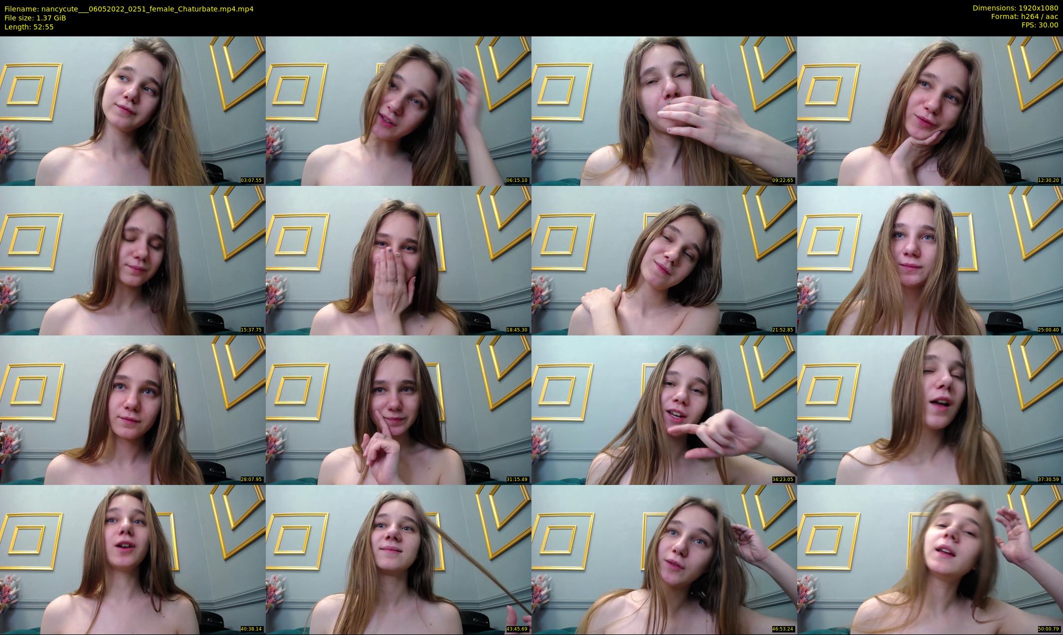nancycute__ — 53 minute Chaturbate female cam show recording, 1080p, May 6, 2022