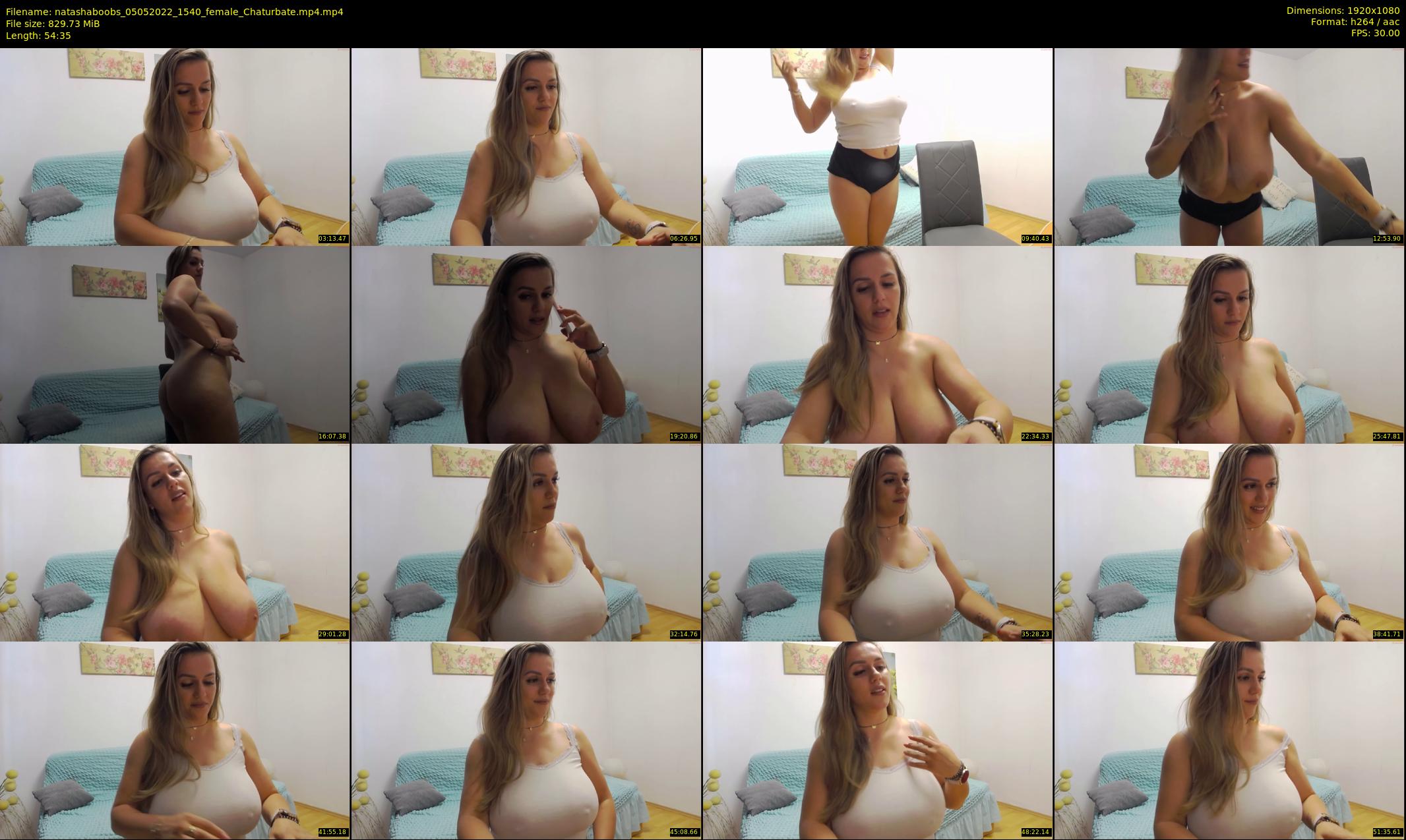 natashaboobs — 55 minute Chaturbate female cam show recording, 1080p, May 5, 2022