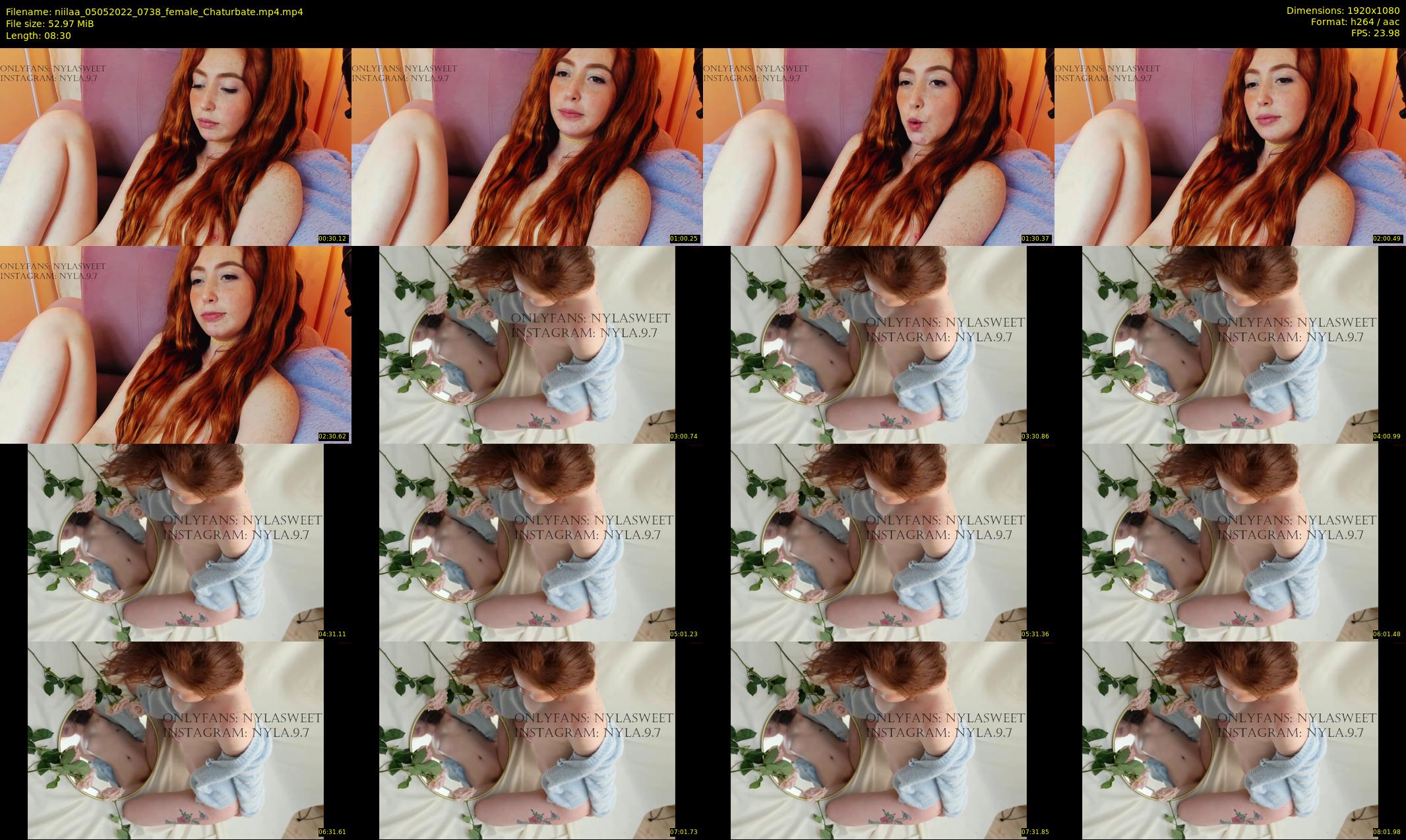niilaa — 9 minute Chaturbate female cam show recording, 1080p, May 5, 2022