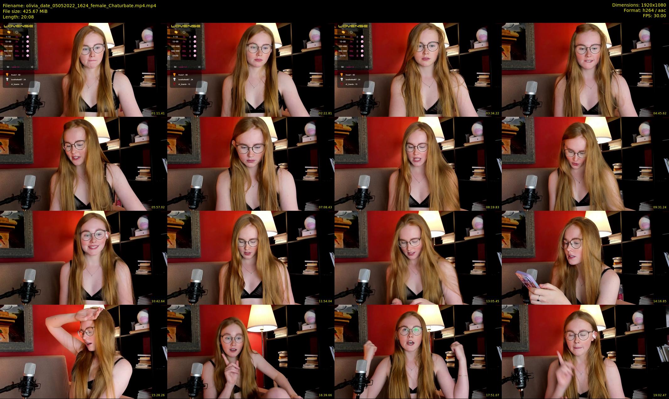 olivia_date — 21 minute Chaturbate female cam show recording, 1080p, May 5, 2022