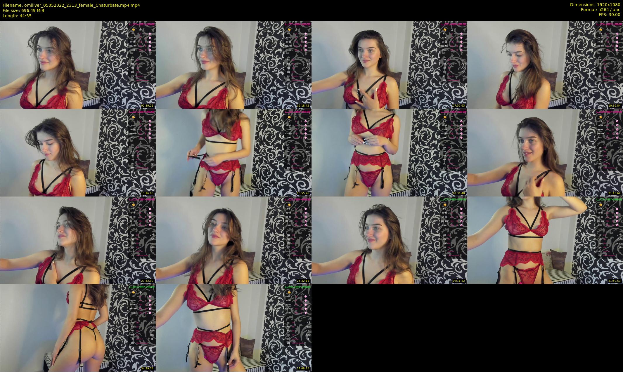 omiliver — 45 minute Chaturbate female cam show recording, 1080p, May 5, 2022