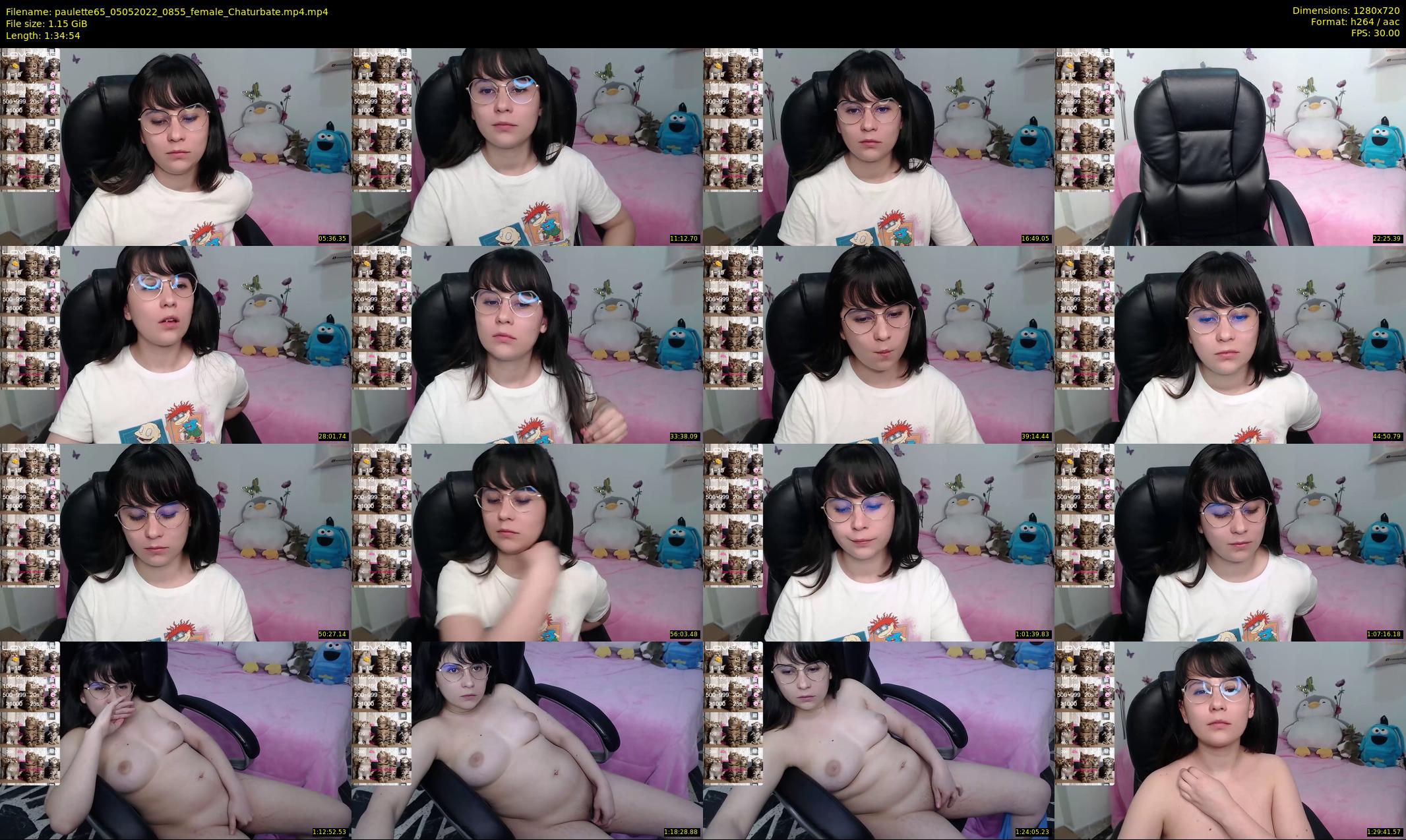 paulette65 — 95 minute Chaturbate female cam show recording, 720p, May 5, 2022