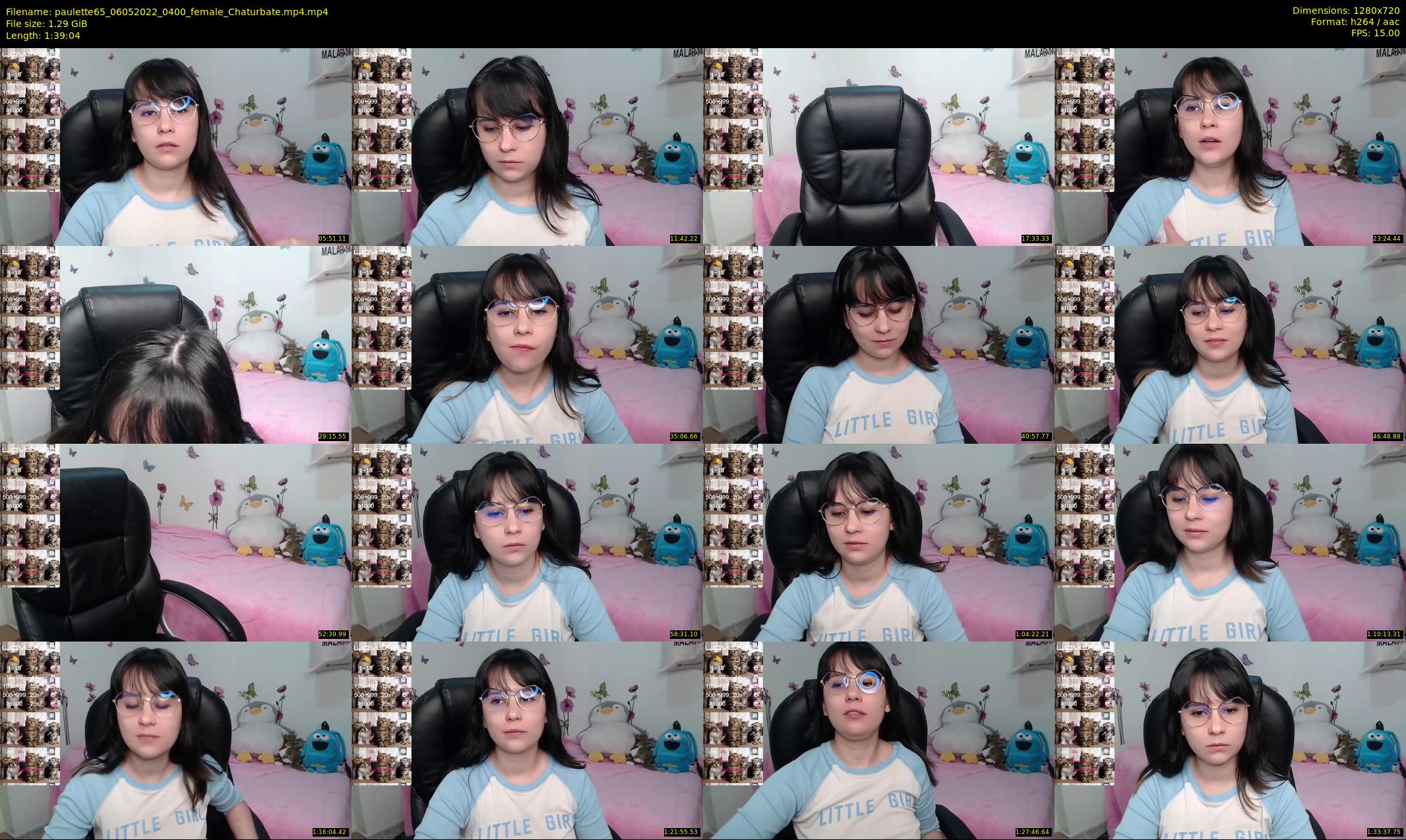 paulette65 — 100 minute Chaturbate female cam show recording, 720p, May 6, 2022
