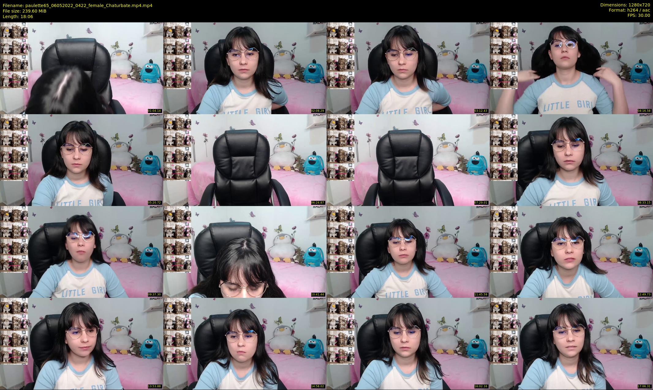 paulette65 — 19 minute Chaturbate female cam show recording, 720p, May 6, 2022