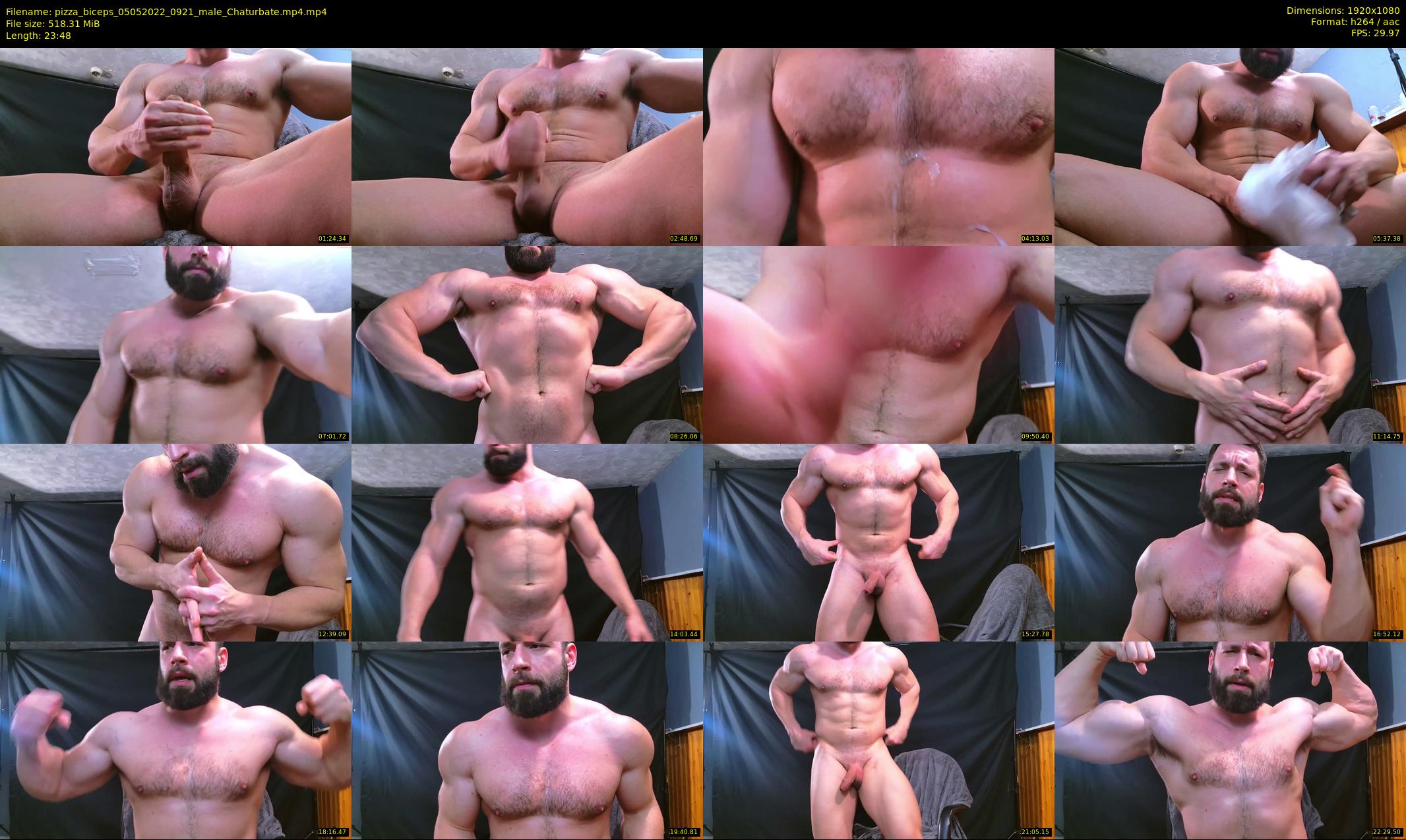 pizza_biceps — 24 minute Chaturbate male cam show recording, 1080p, May 5, 2022