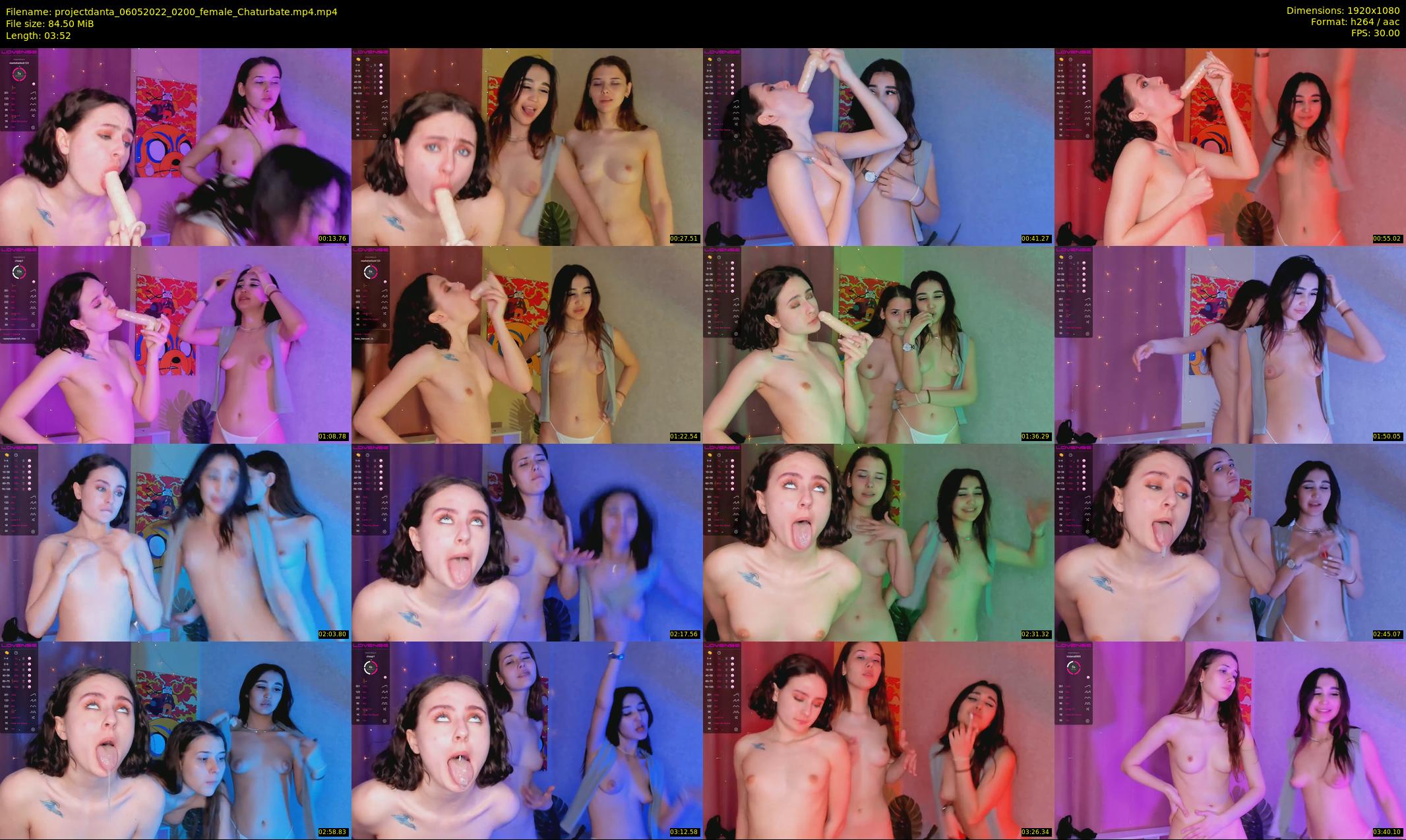 projectdanta — 4 minute Chaturbate female cam show recording, 1080p, May 6, 2022