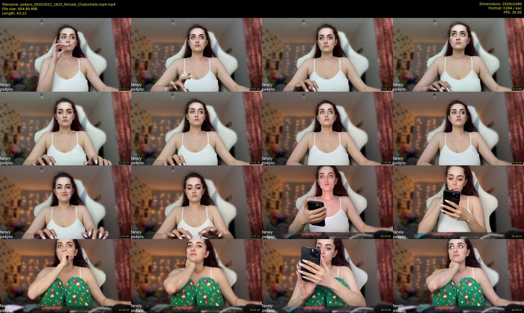 ps4pro — 44 minute Chaturbate female cam show recording, 1080p, May 5, 2022