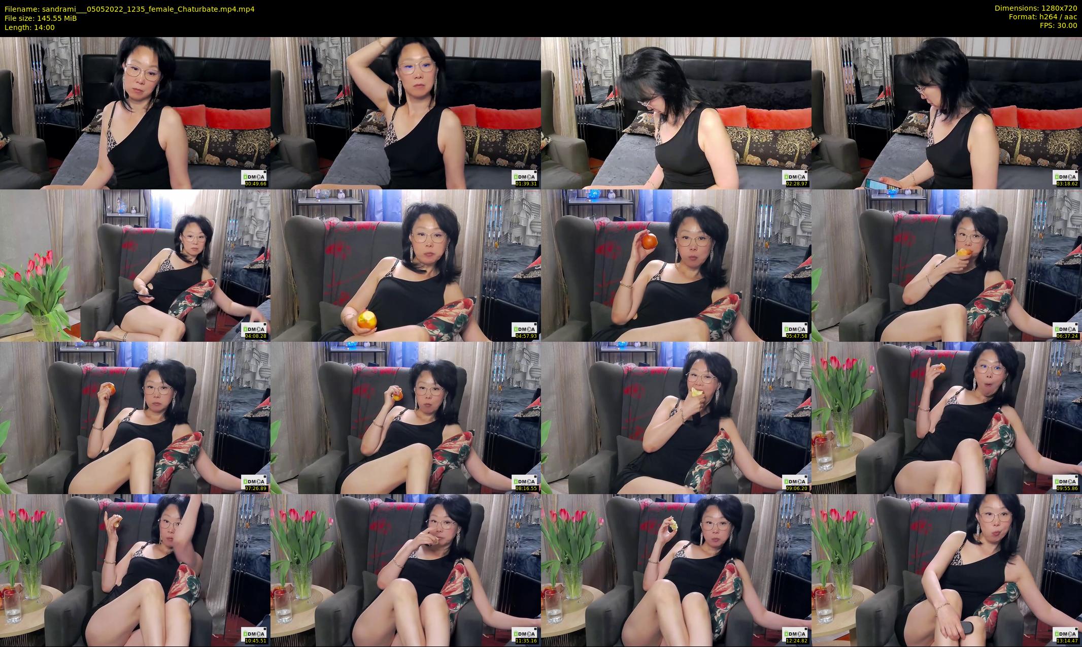 sandrami__ — 14 minute Chaturbate female cam show recording, 720p, May 5, 2022