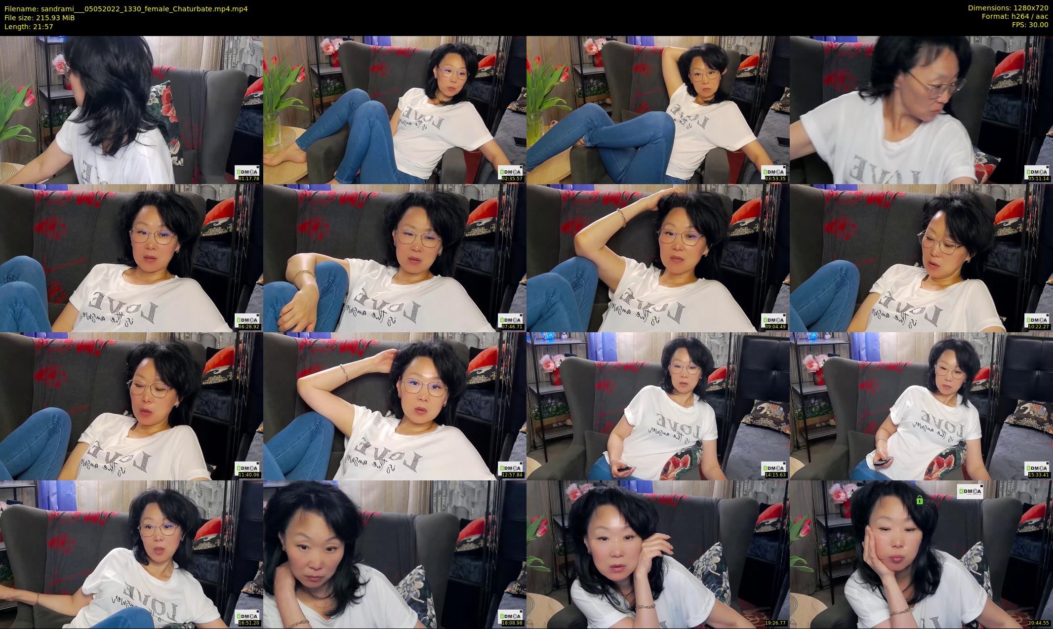 sandrami__ — 22 minute Chaturbate female cam show recording, 720p, May 5, 2022