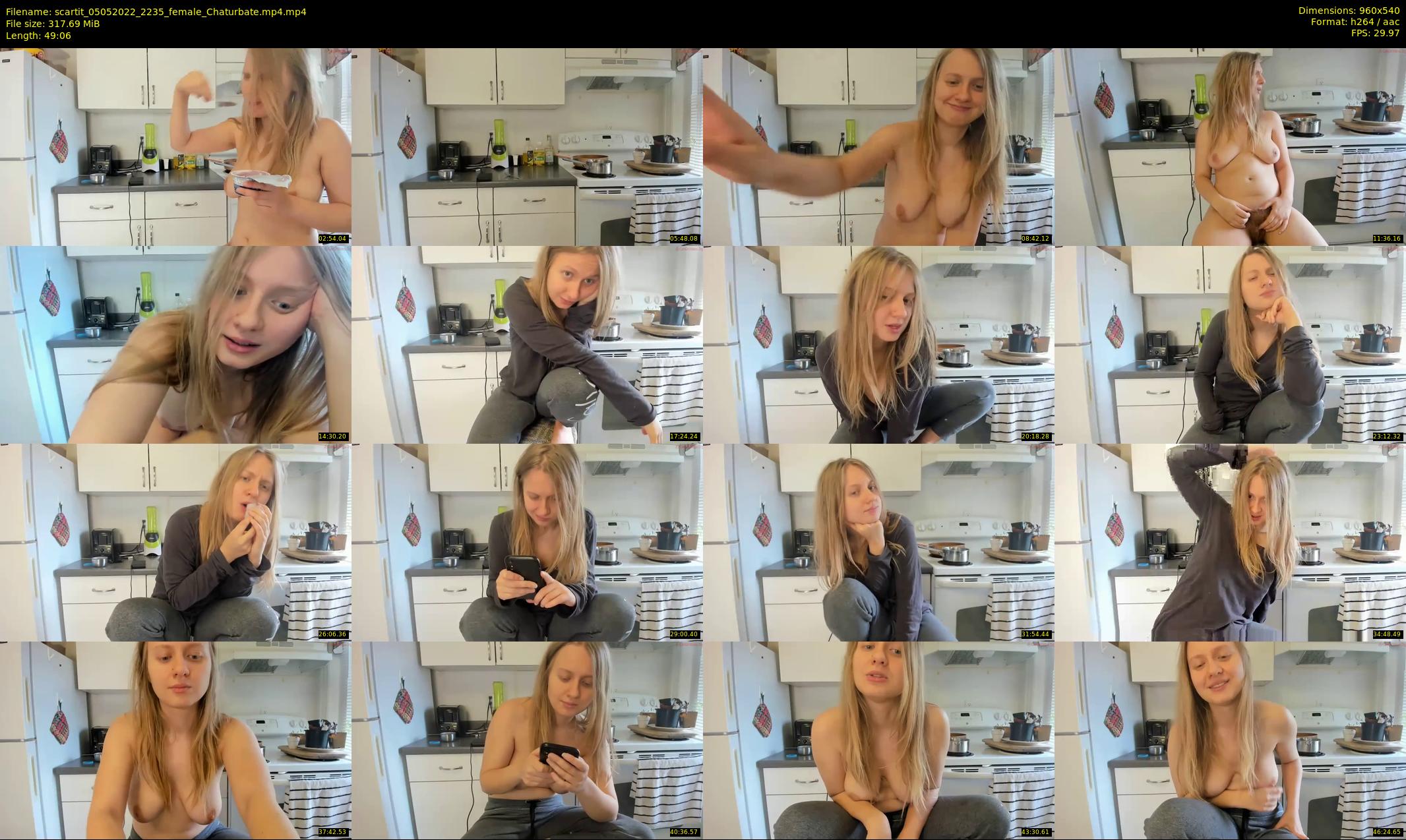scartit — 50 minute Chaturbate female cam show recording, 480p, May 5, 2022