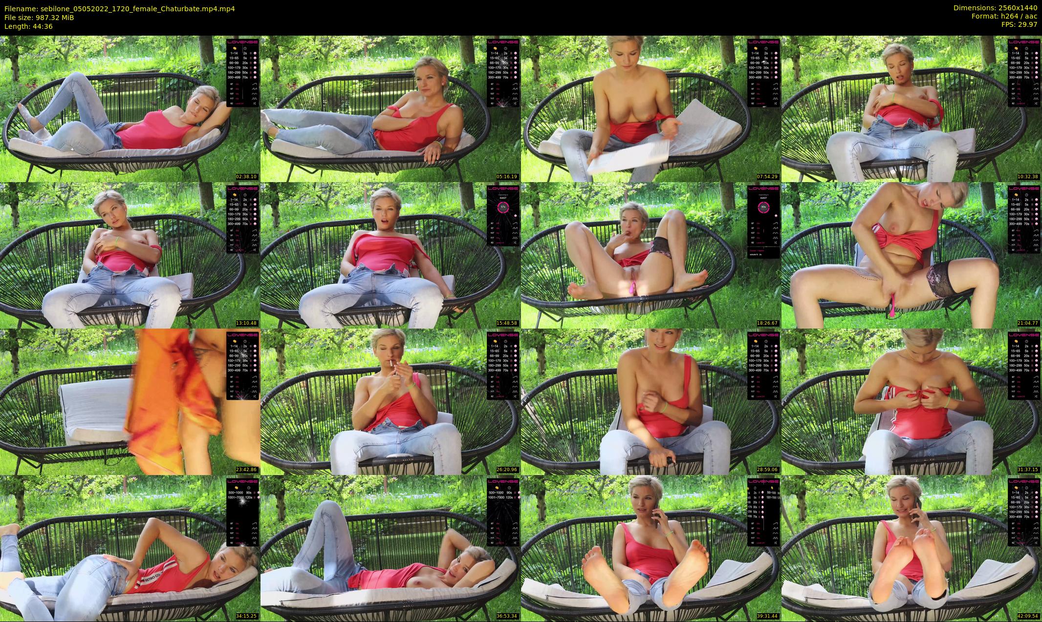 sebilone — 45 minute Chaturbate couple cam show recording, 1080p, May 5, 2022