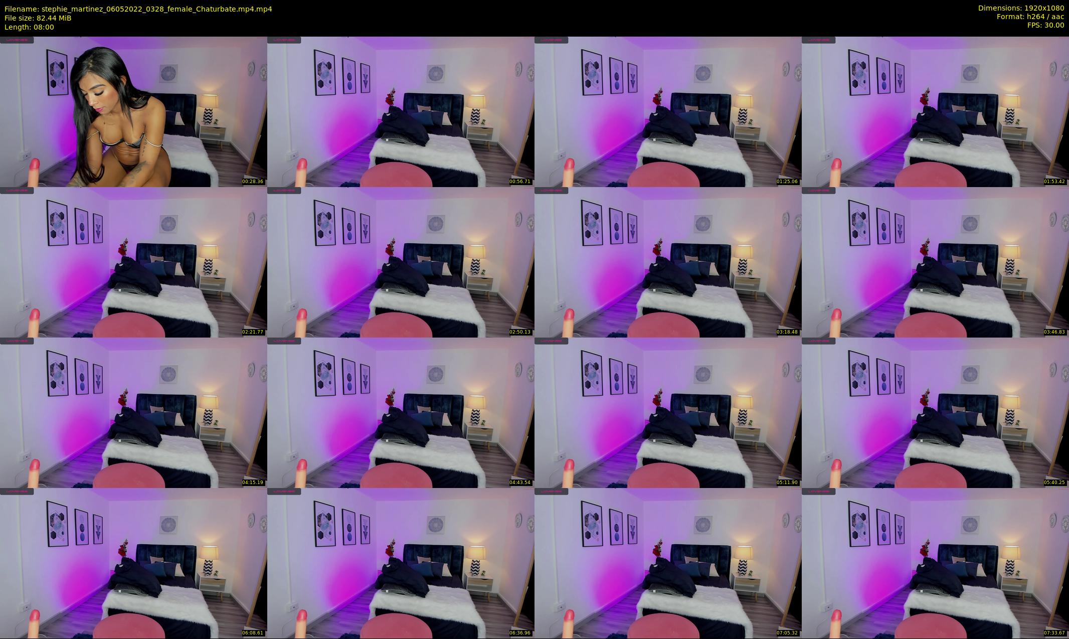 stephie_martinez — 8 minute Chaturbate female cam show recording, 1080p, May 6, 2022