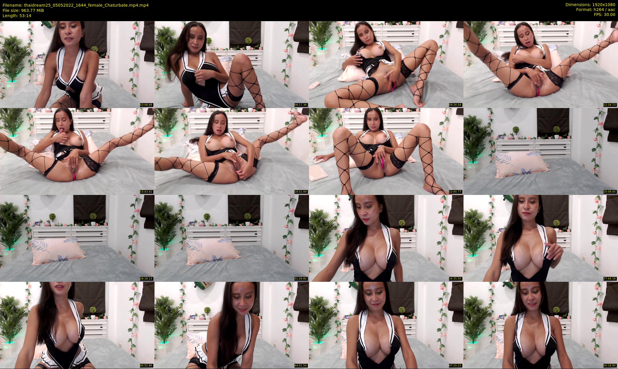 thaidream25 — 54 minute Chaturbate female cam show recording, 1080p, May 5, 2022