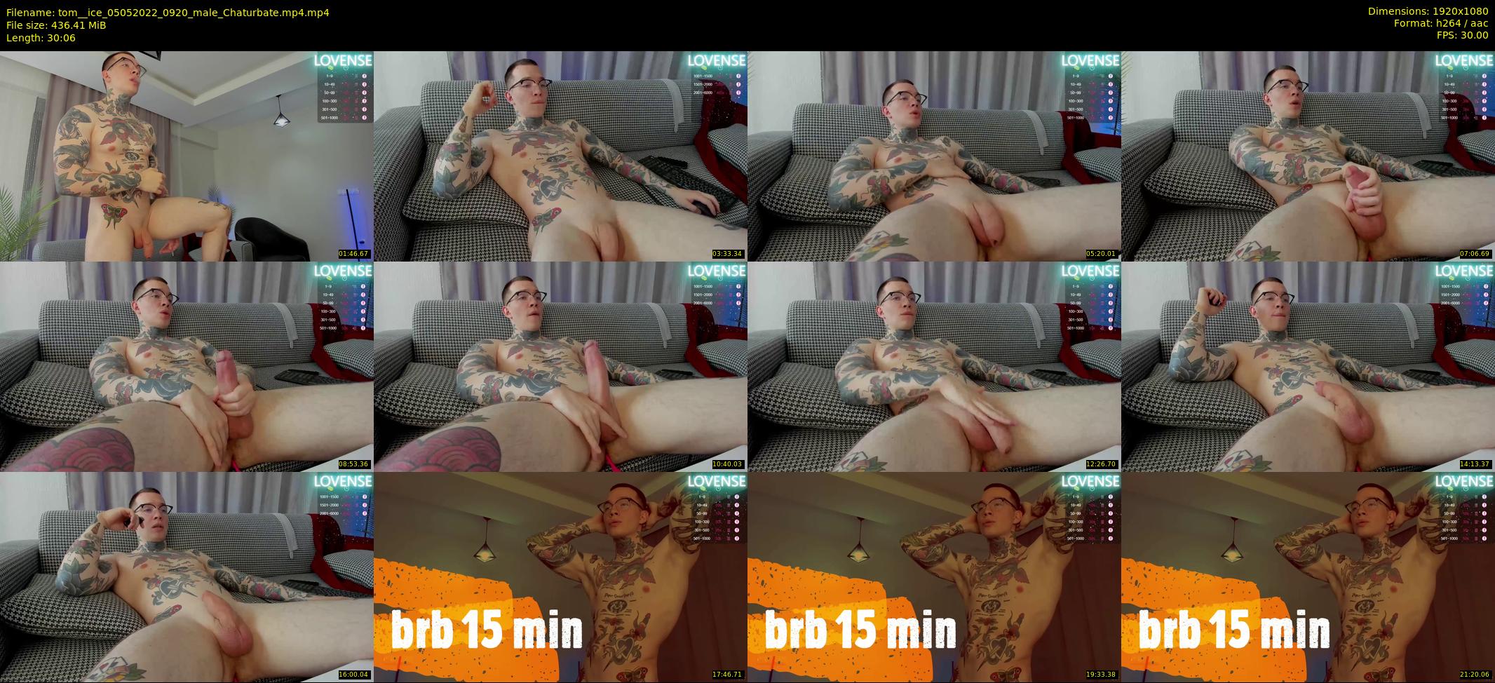 tom__ice — 31 minute Chaturbate male cam show recording, 1080p, May 5, 2022