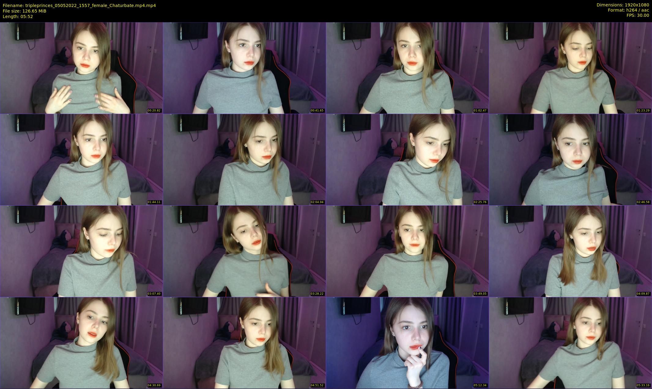 tripleprinces — 6 minute Chaturbate female cam show recording, 1080p, May 5, 2022