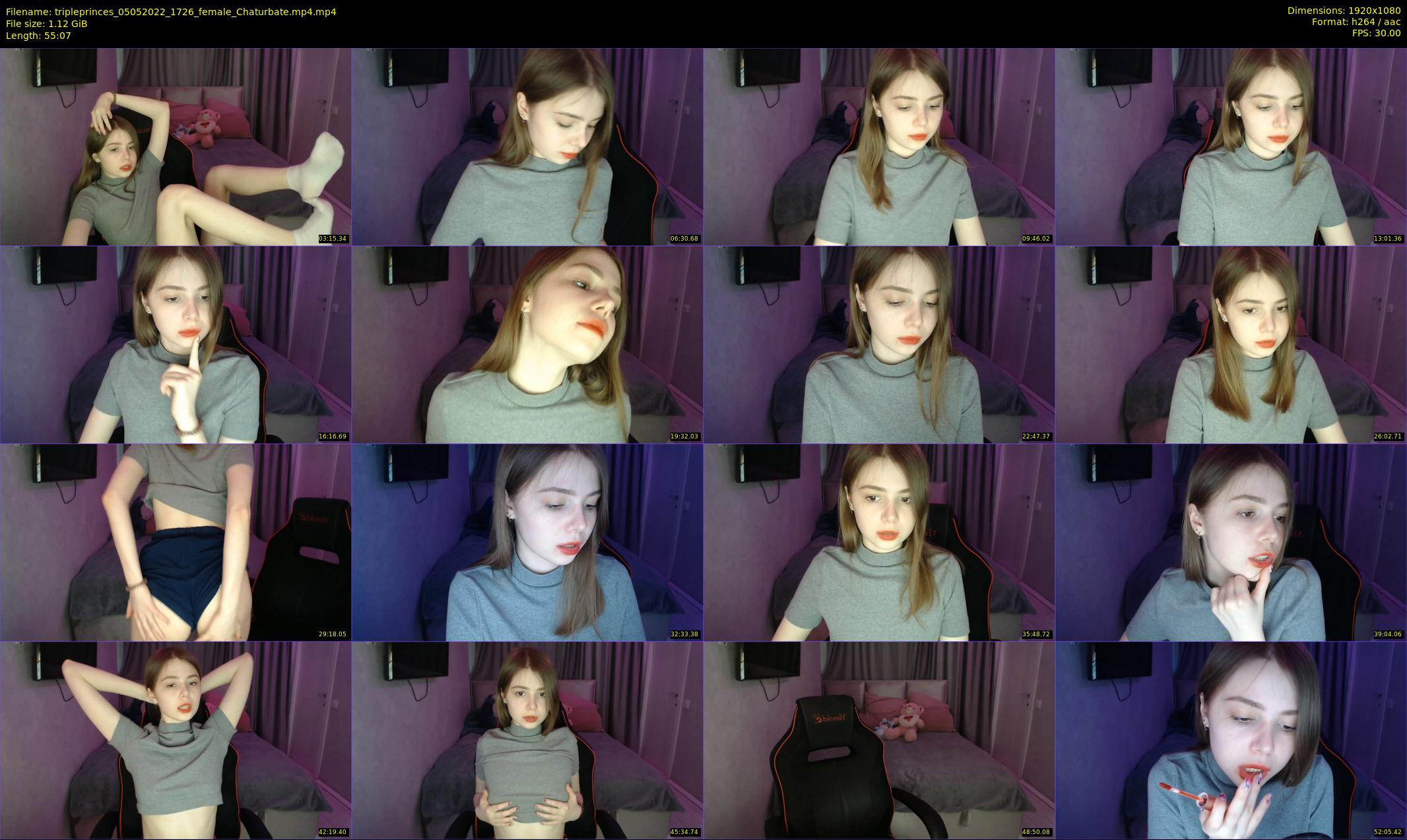tripleprinces — 56 minute Chaturbate female cam show recording, 1080p, May 5, 2022