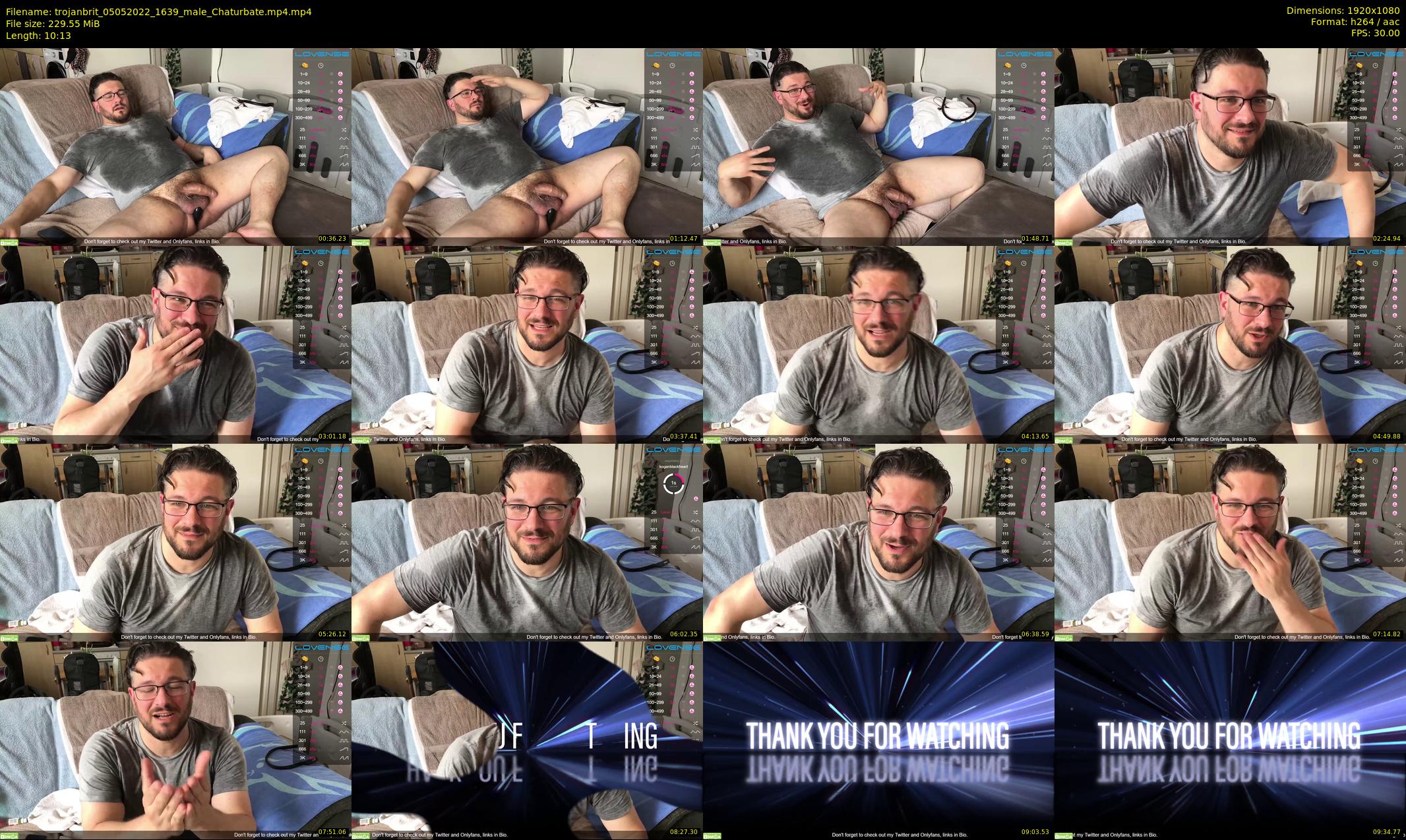 trojanbrit — 11 minute Chaturbate male cam show recording, 1080p, May 5, 2022