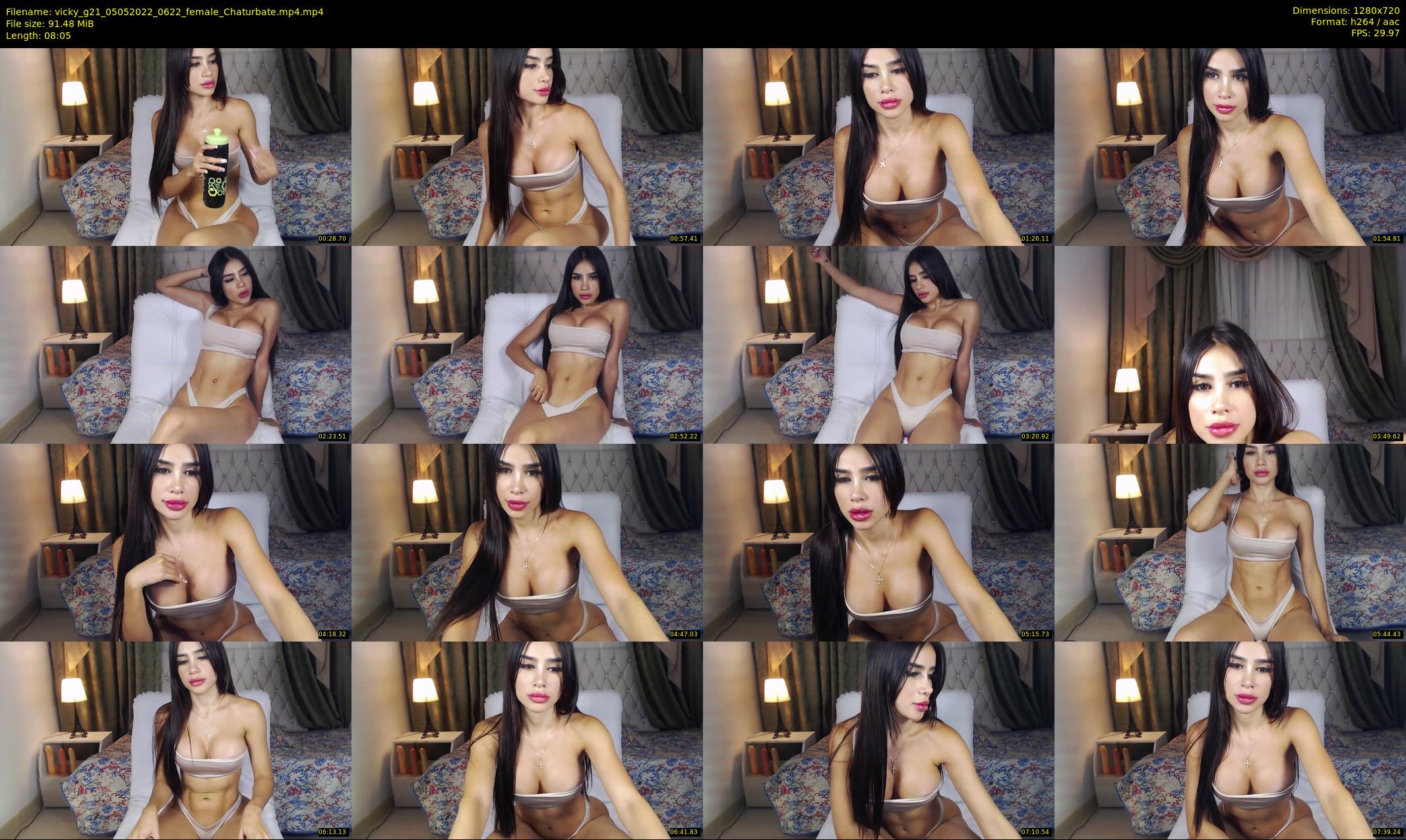 vicky_g21 — 9 minute Chaturbate female cam show recording, 720p, May 5, 2022