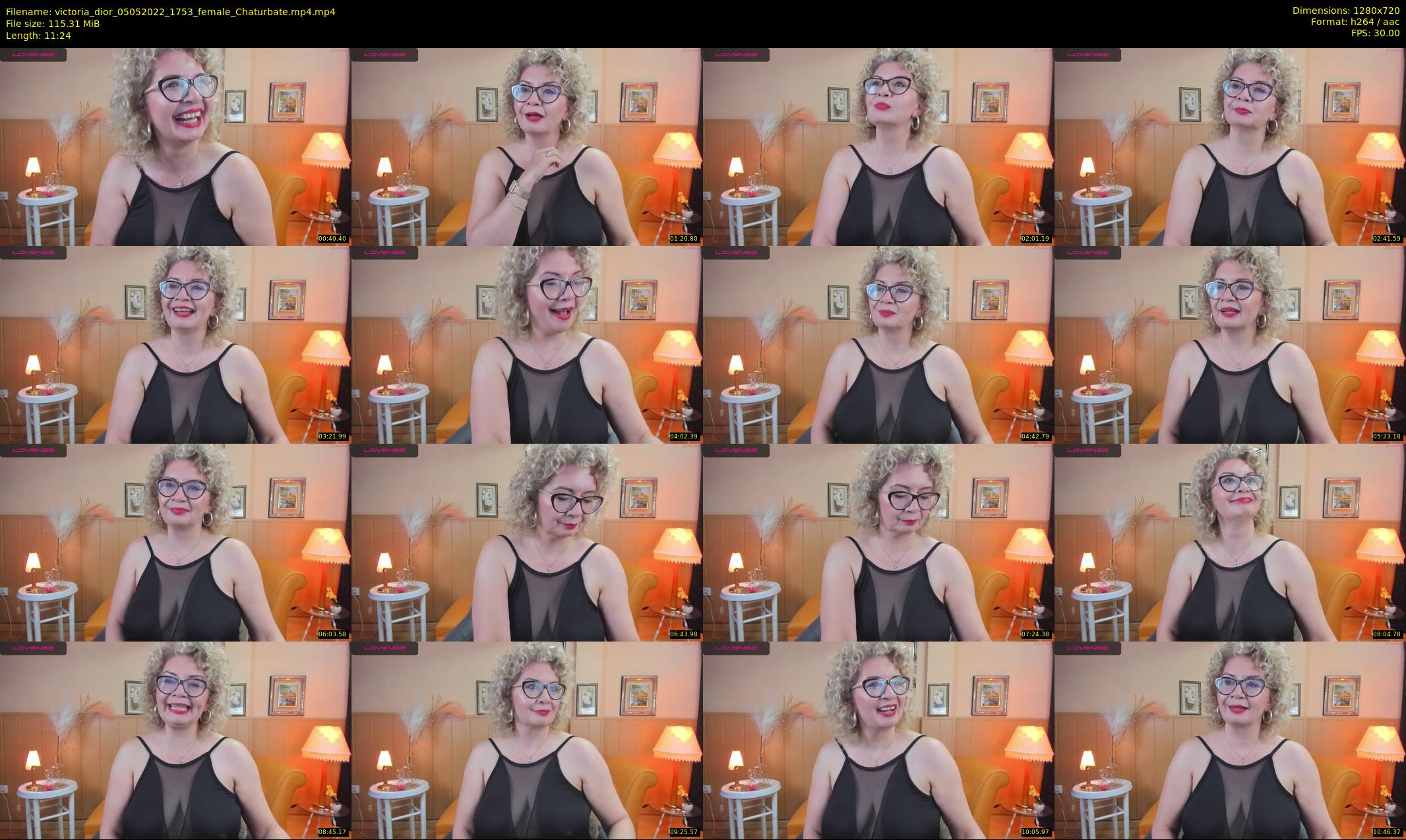 victoria_dior — 12 minute Chaturbate female cam show recording, 720p, May 5, 2022