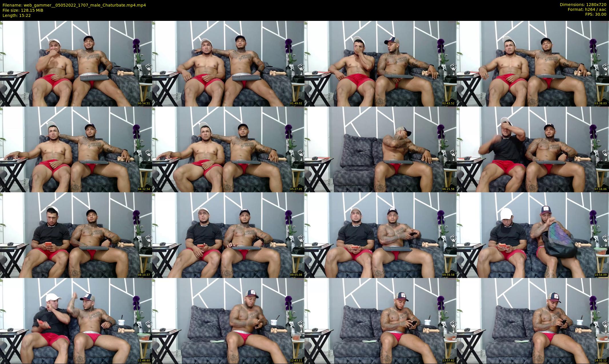 web_gammer_ — 16 minute Chaturbate male cam show recording, 720p, May 5, 2022