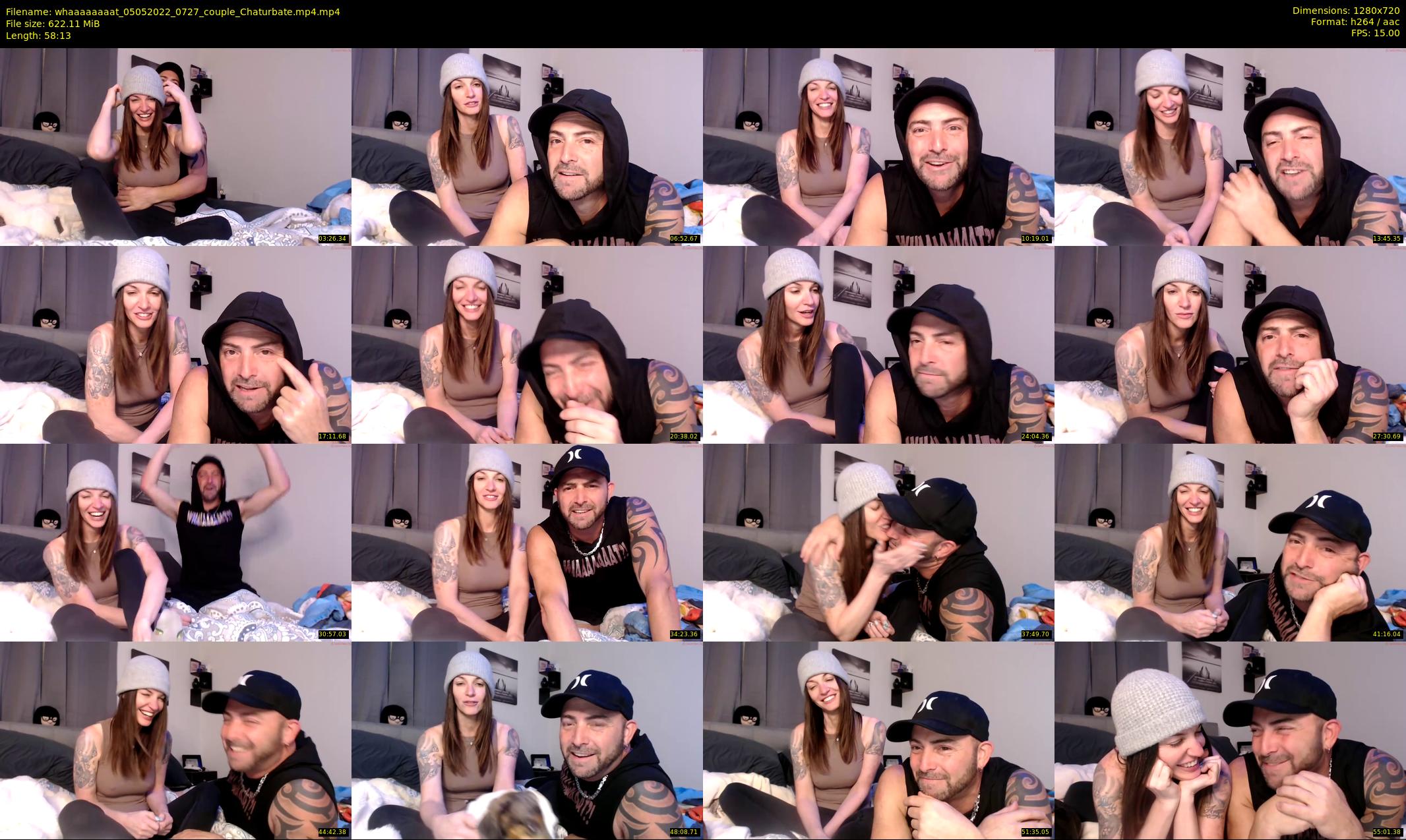 whaaaaaaaat — 59 minute Chaturbate couple cam show recording, 720p, May 5, 2022