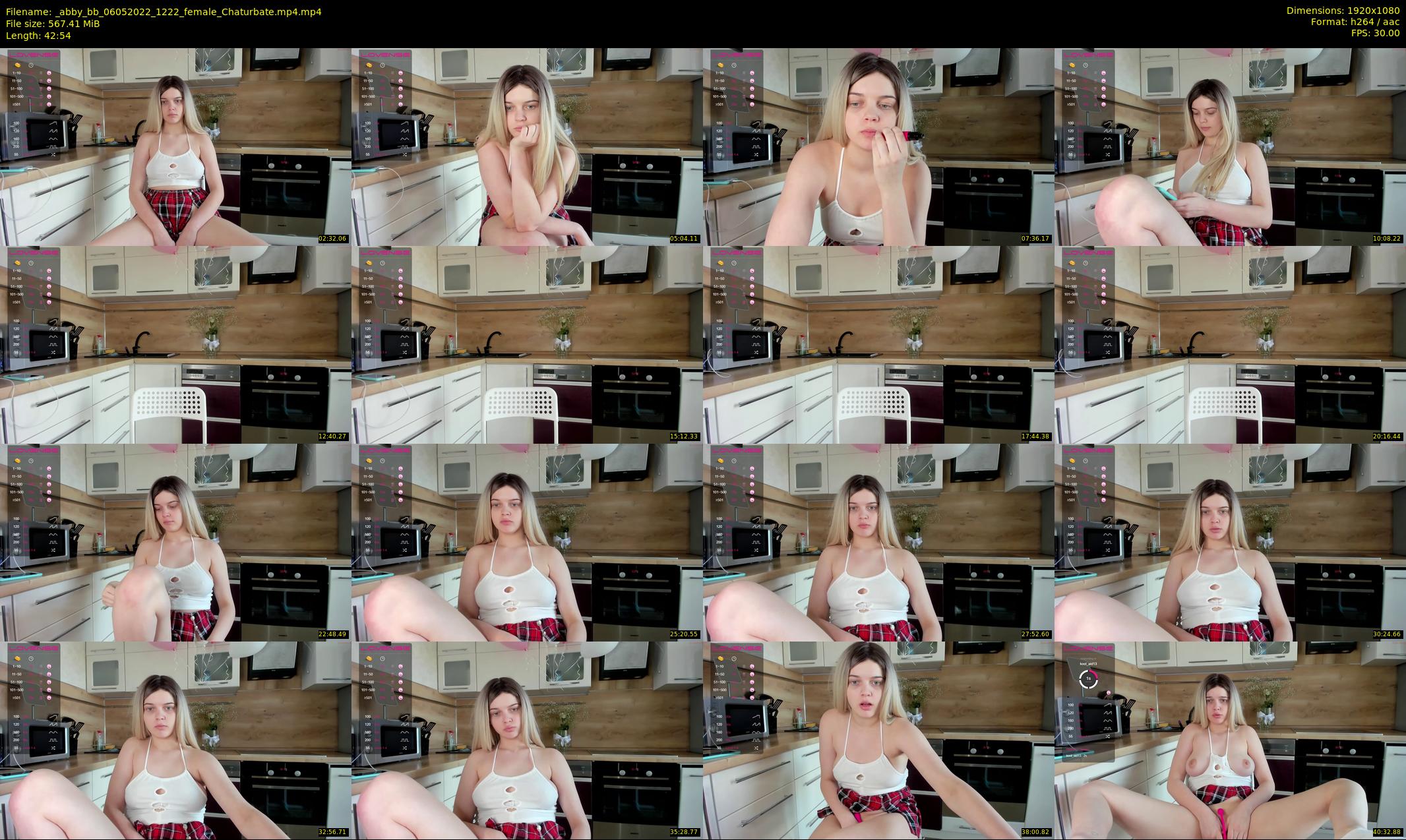 _abby_bb — 43 minute Chaturbate female cam show recording, 1080p, May 6, 2022