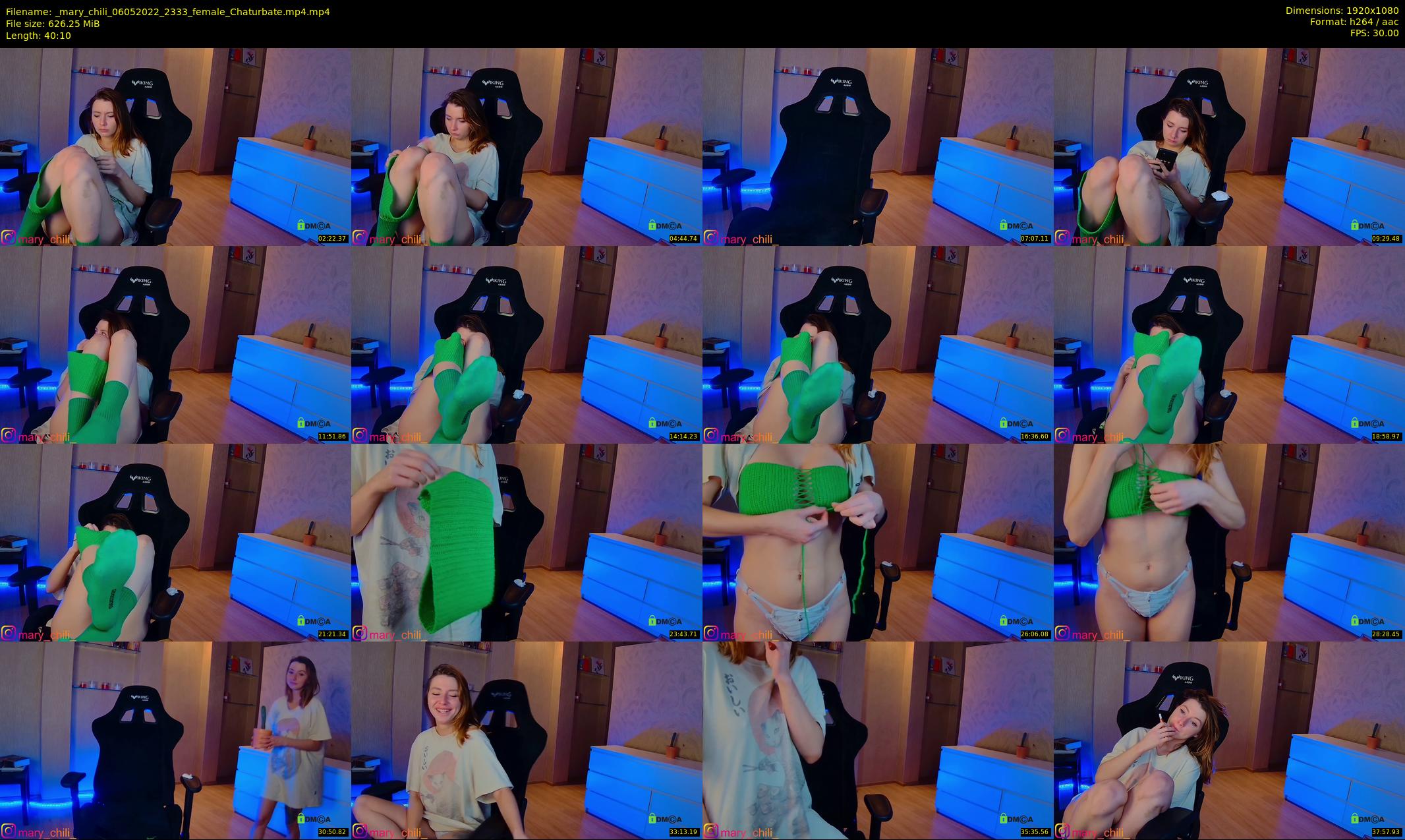 _mary_chili — 41 minute Chaturbate female cam show recording, 1080p, May 6, 2022