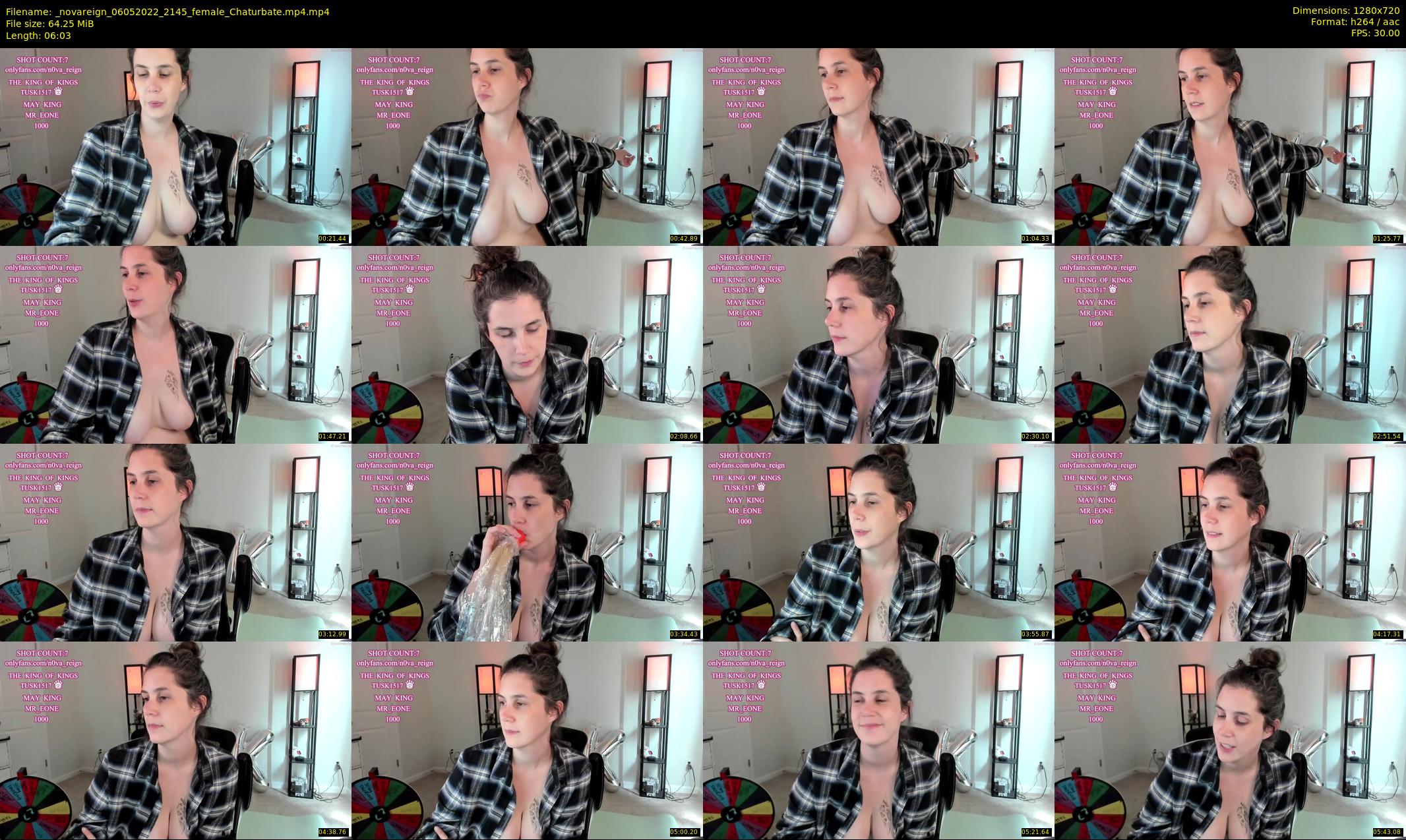 _novareign — 7 minute Chaturbate female cam show recording, 720p, May 6, 2022
