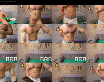 adam_muscle_ — 61 minute Chaturbate male cam show recording, 1080p, May 7, 2022